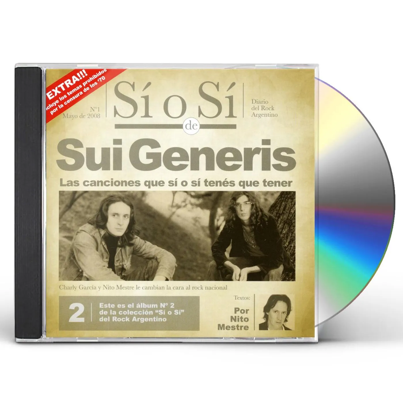 Sui Generis SI O SI: DIARIO DEL ROCK ARGENTINO CD