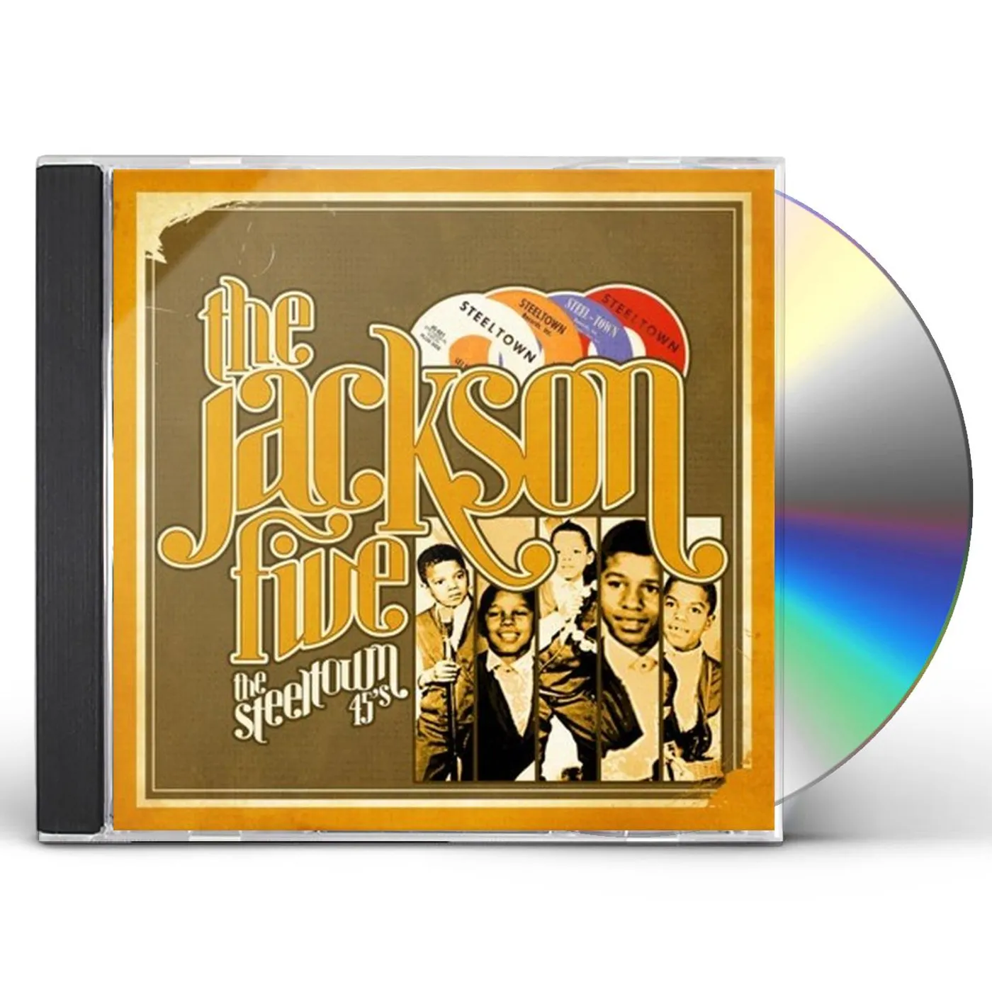 Jackson Five STEELTOWN 45'S CD
