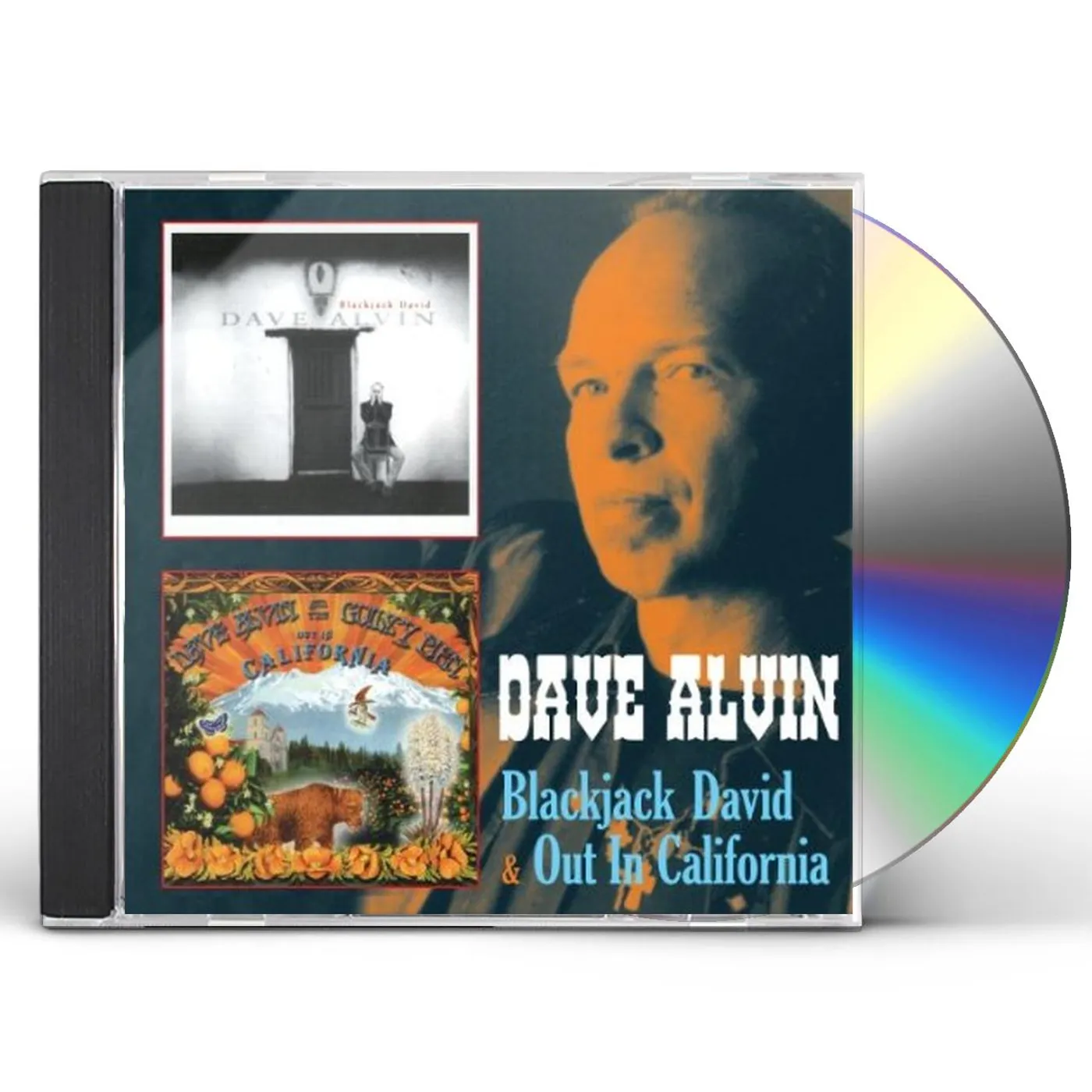 Dave Alvin BLACKJACK DAVID / OUT IN CALIFORNIA CD