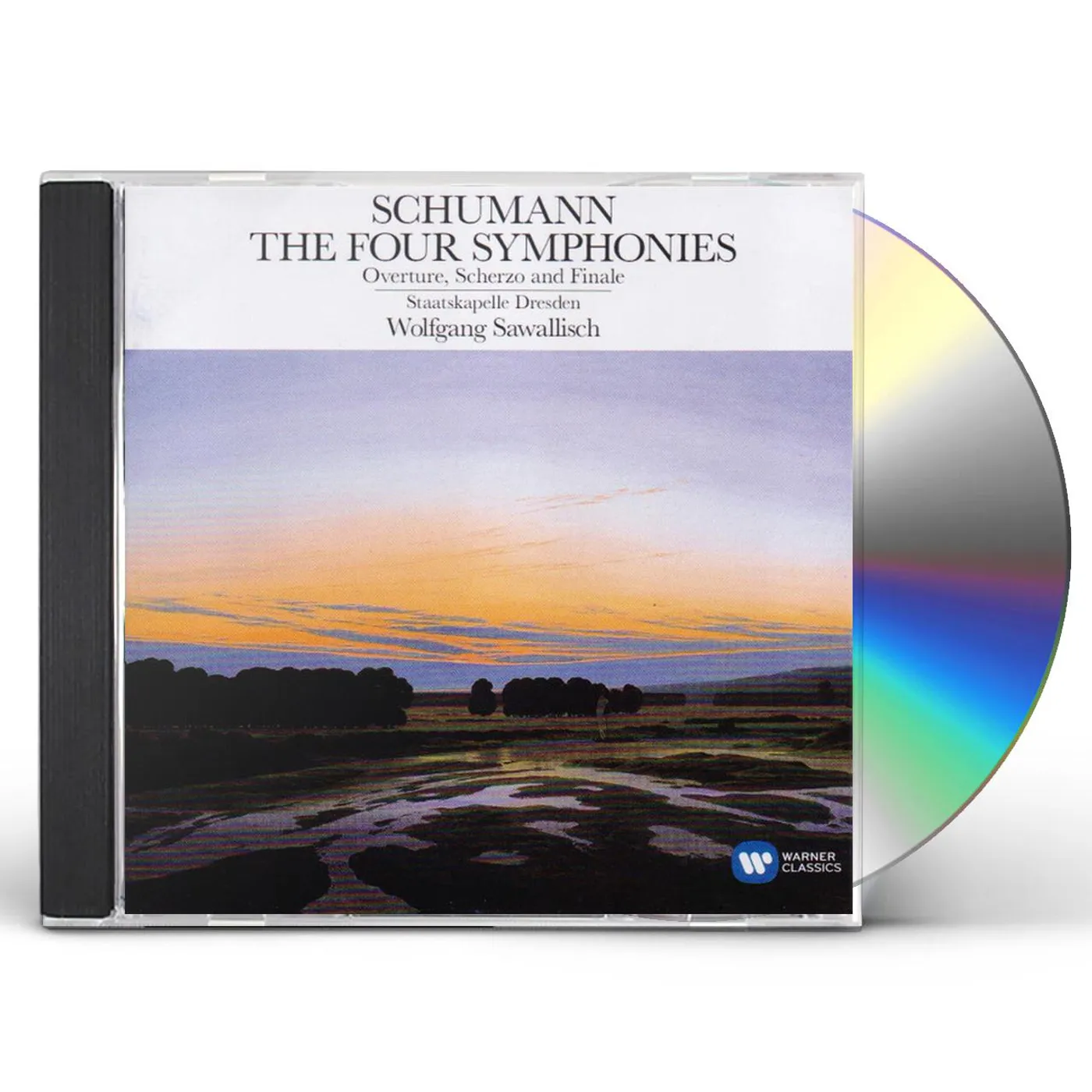 Wolfgang Sawallisch SCHUMANN: SYMPH 1-4, OVERTURE, SCHERZO & FINALE CD