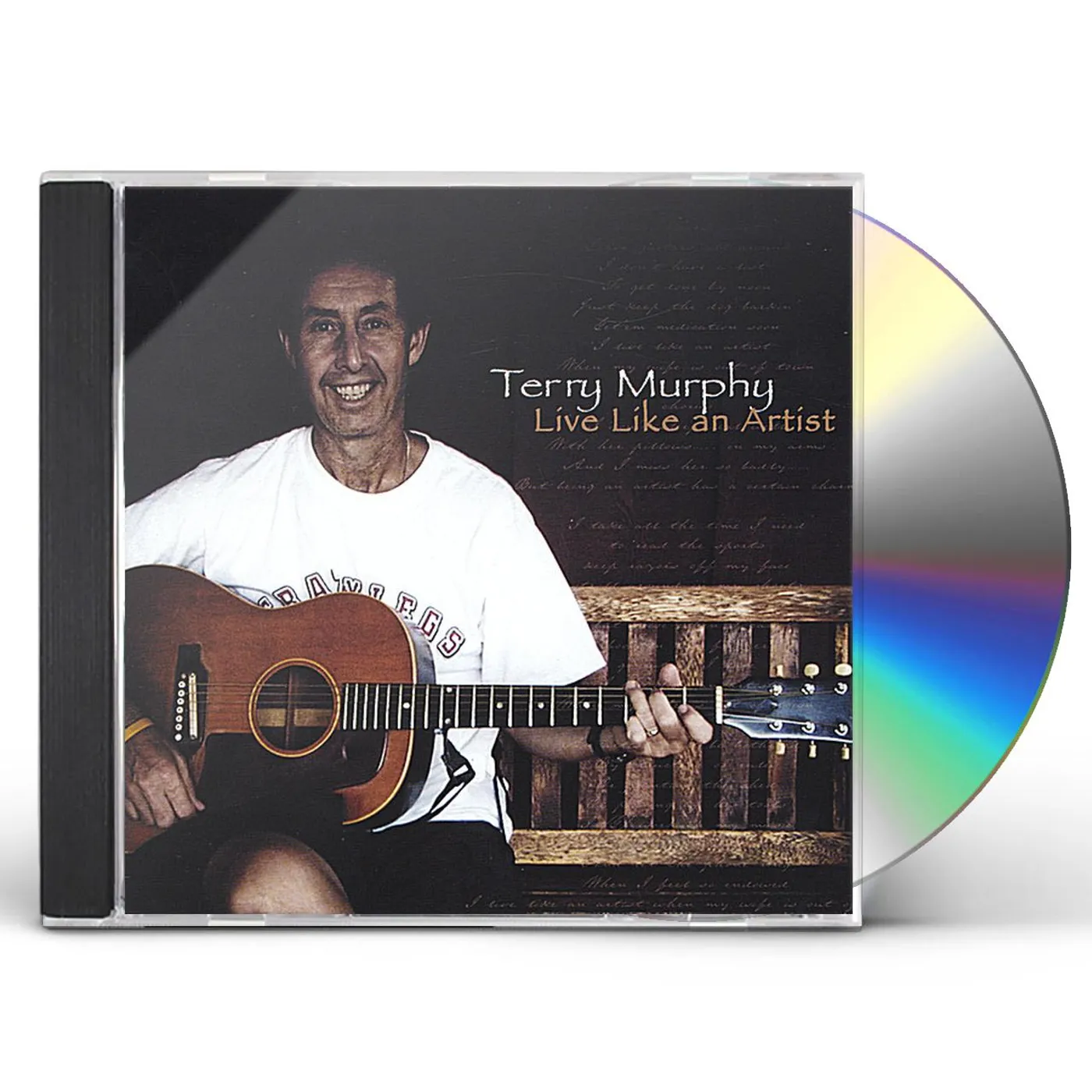 Terry Murphy LIVE LIKE AN ARTIST CD