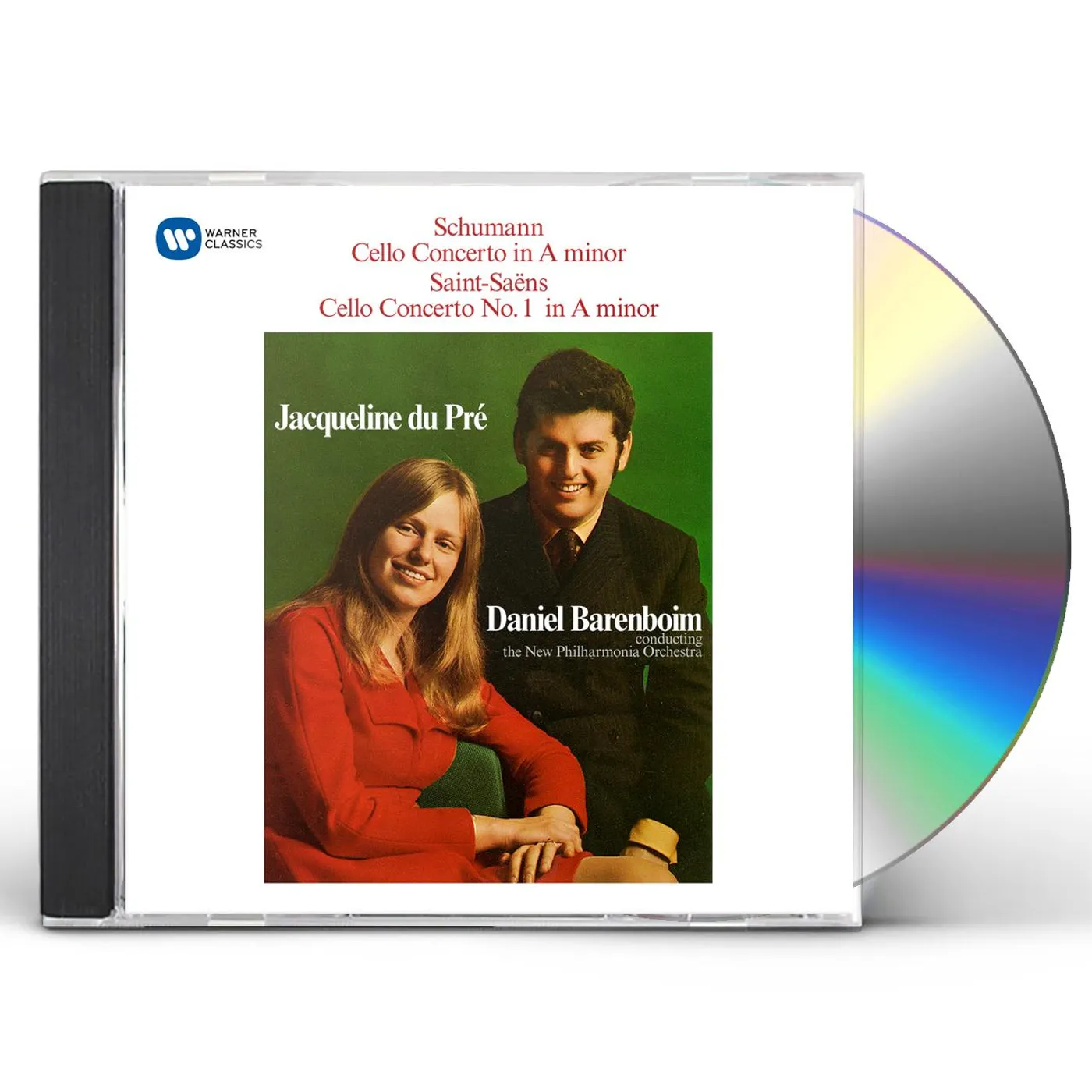 Jacqueline du Pré SCHUMANN: CELLO CONCERTO / SAINT-SAENS: CELLO CD