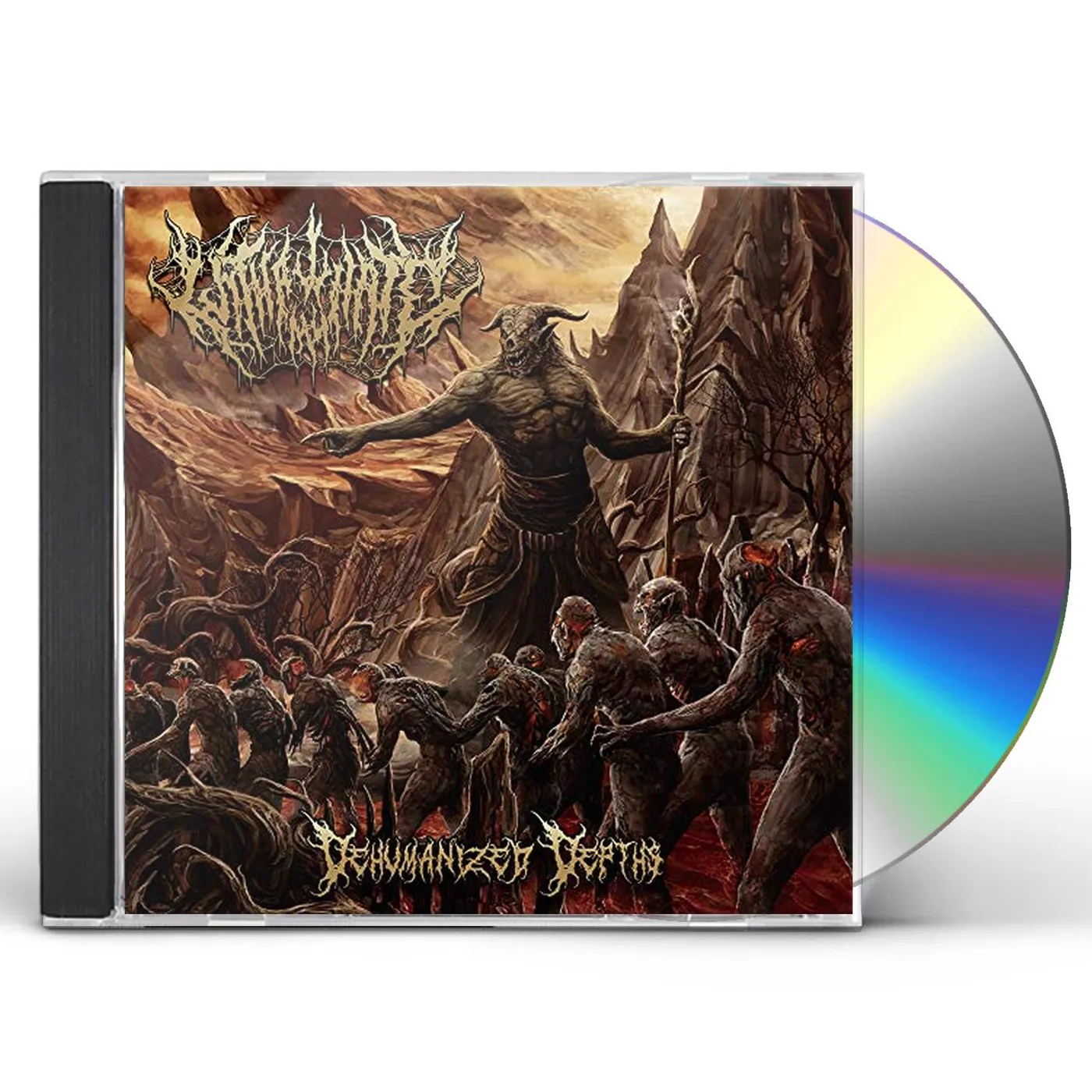 With All My Hate DEHUMANIZED DEPTHS CD