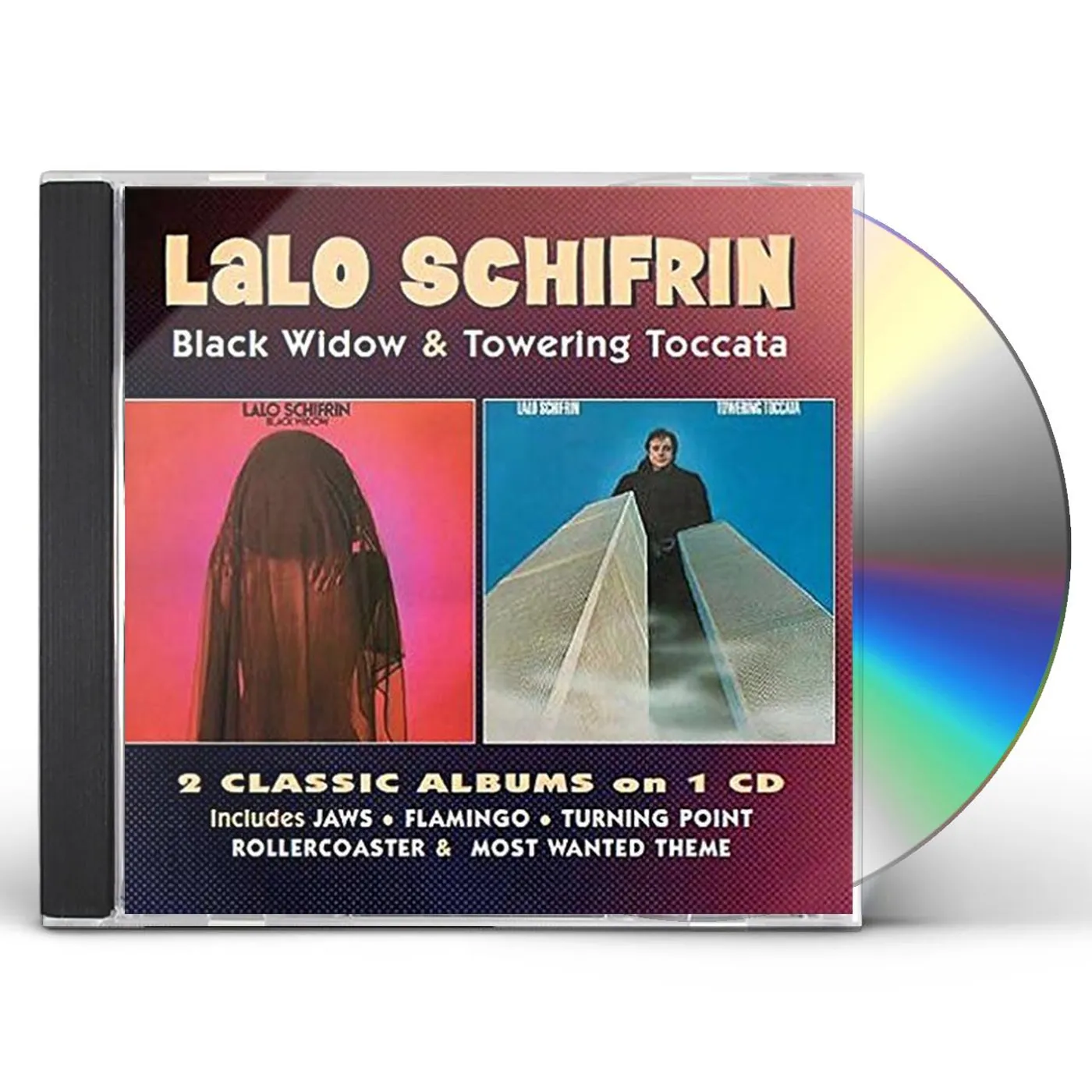 Lalo Schifrin BLACK WIDOW / TOWERING TOCCATA CD