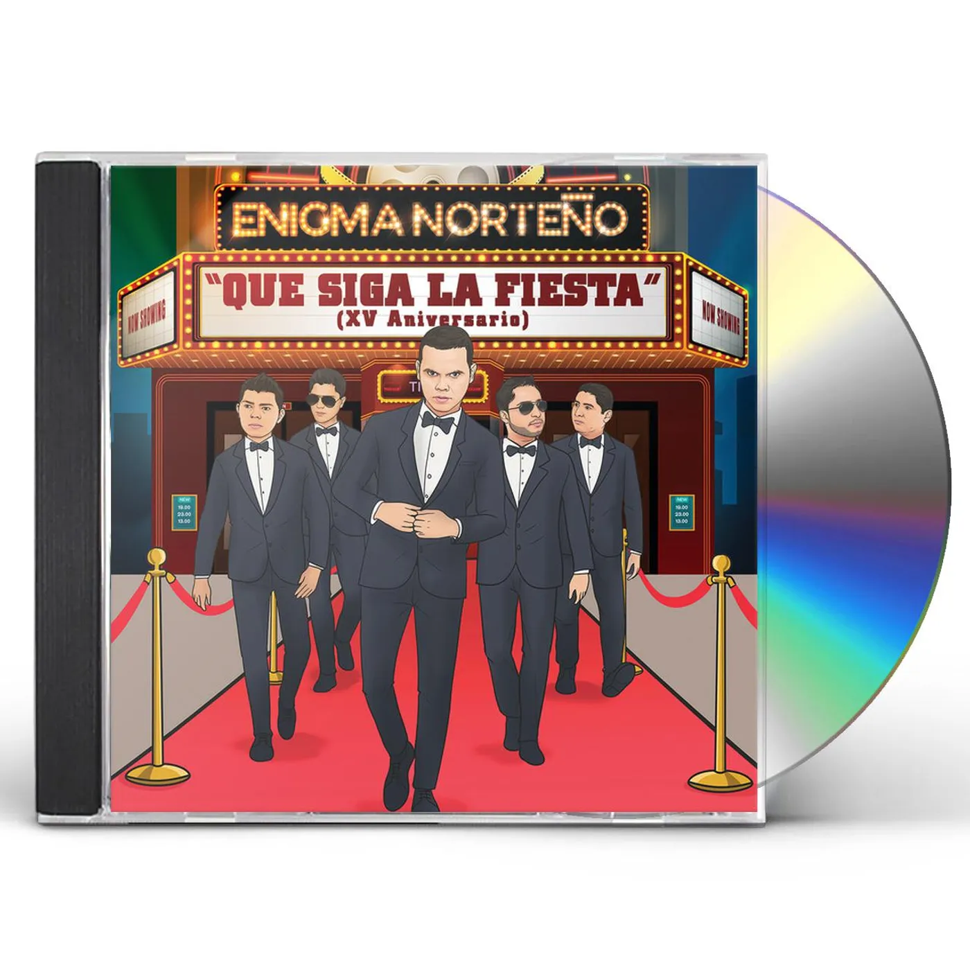 Enigma Norteño QUE SIGA LA FIESTA CD