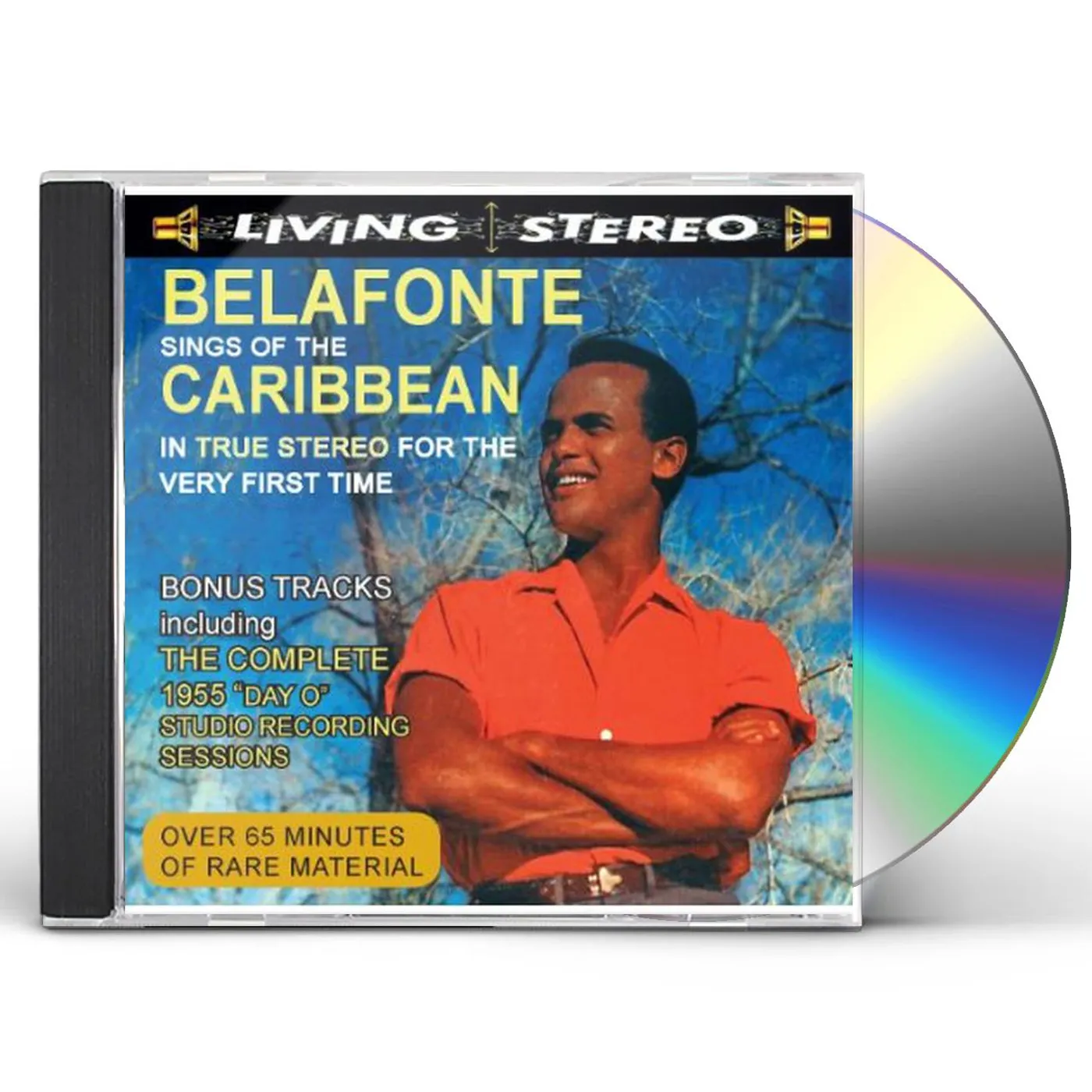 Harry Belafonte SINGS OF THE CARIBBEAN IN TRUE STEREO CD