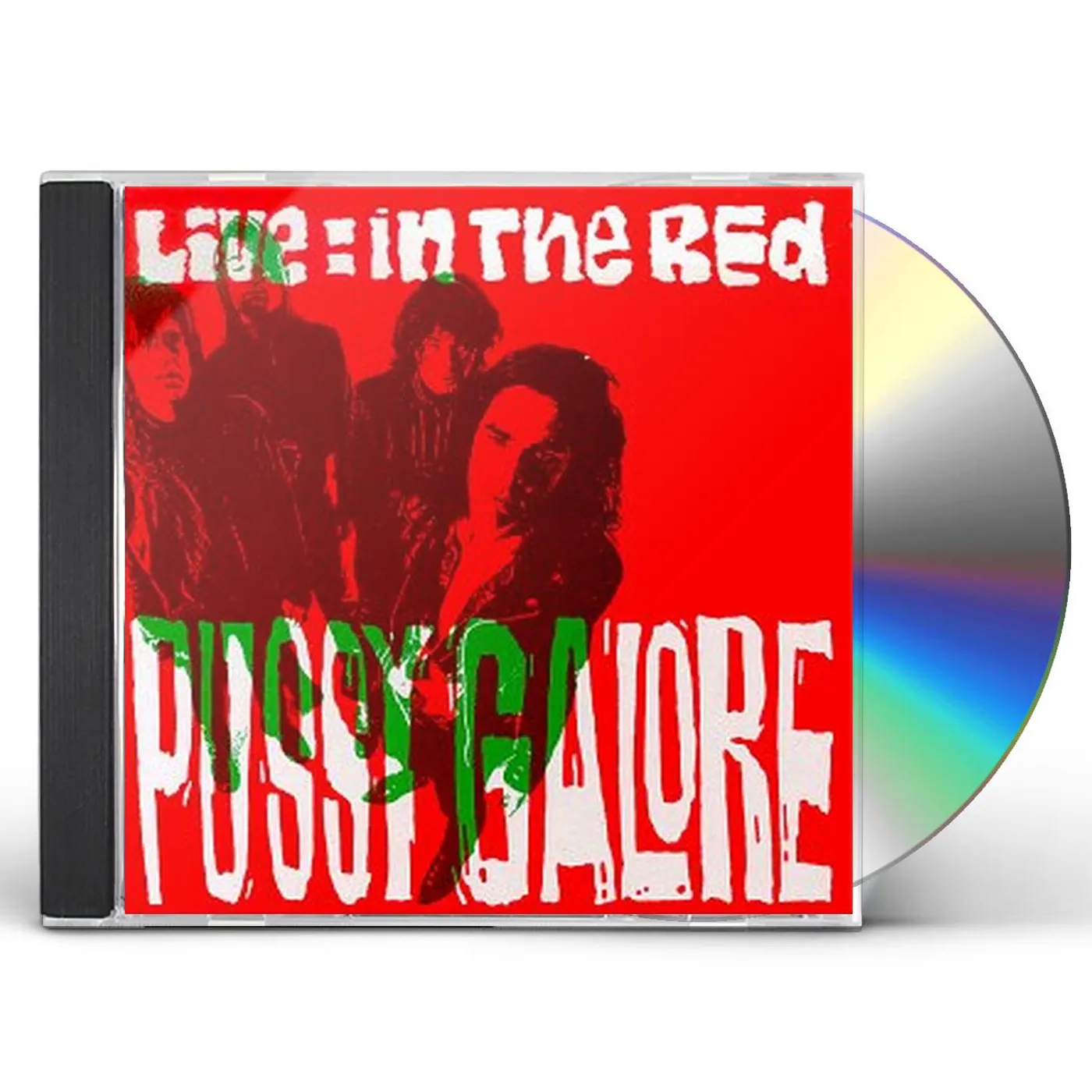 Pussy Galore LIVE: IN THE RED CD