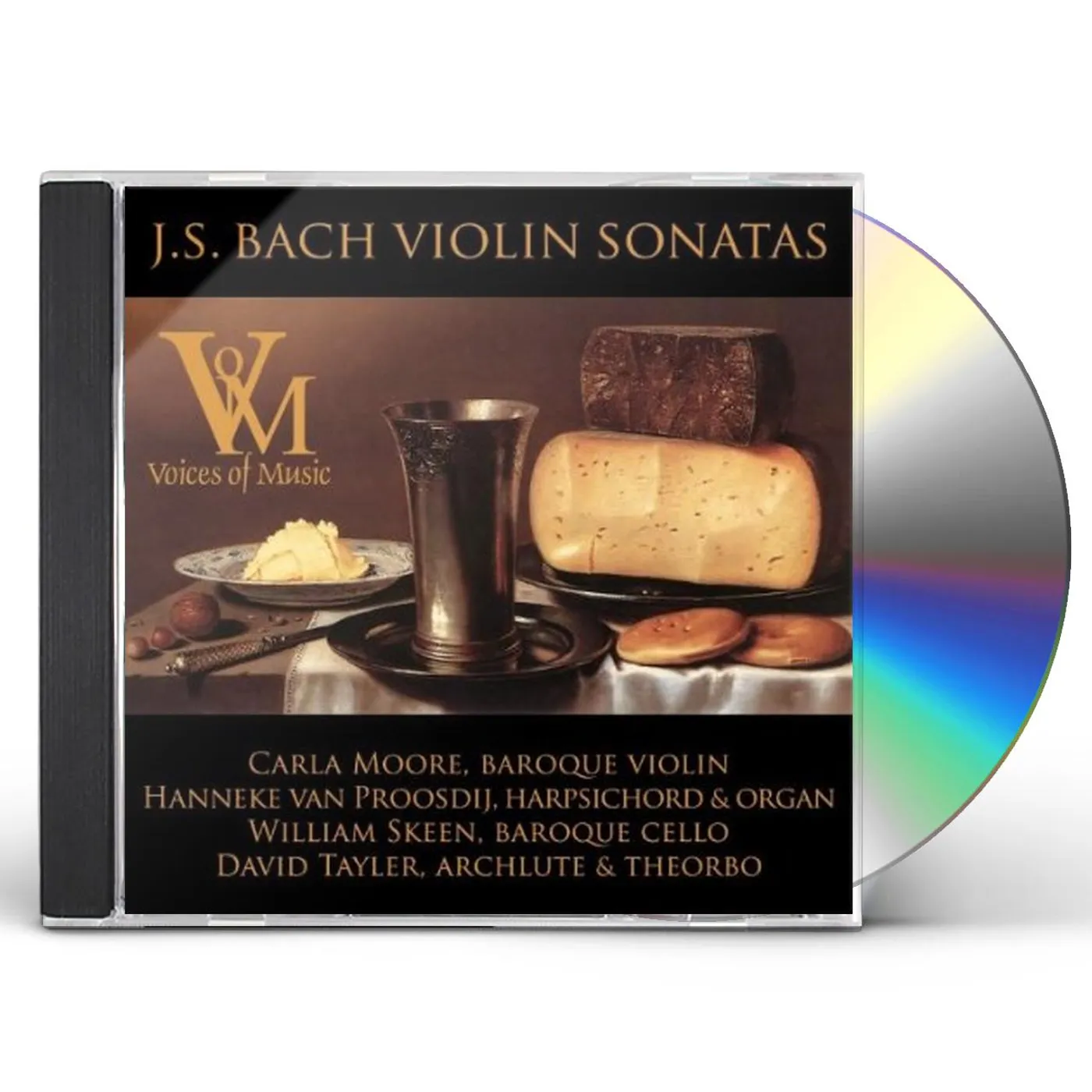 Voices Of Music J. S. BACH VIOLIN SONATAS CD