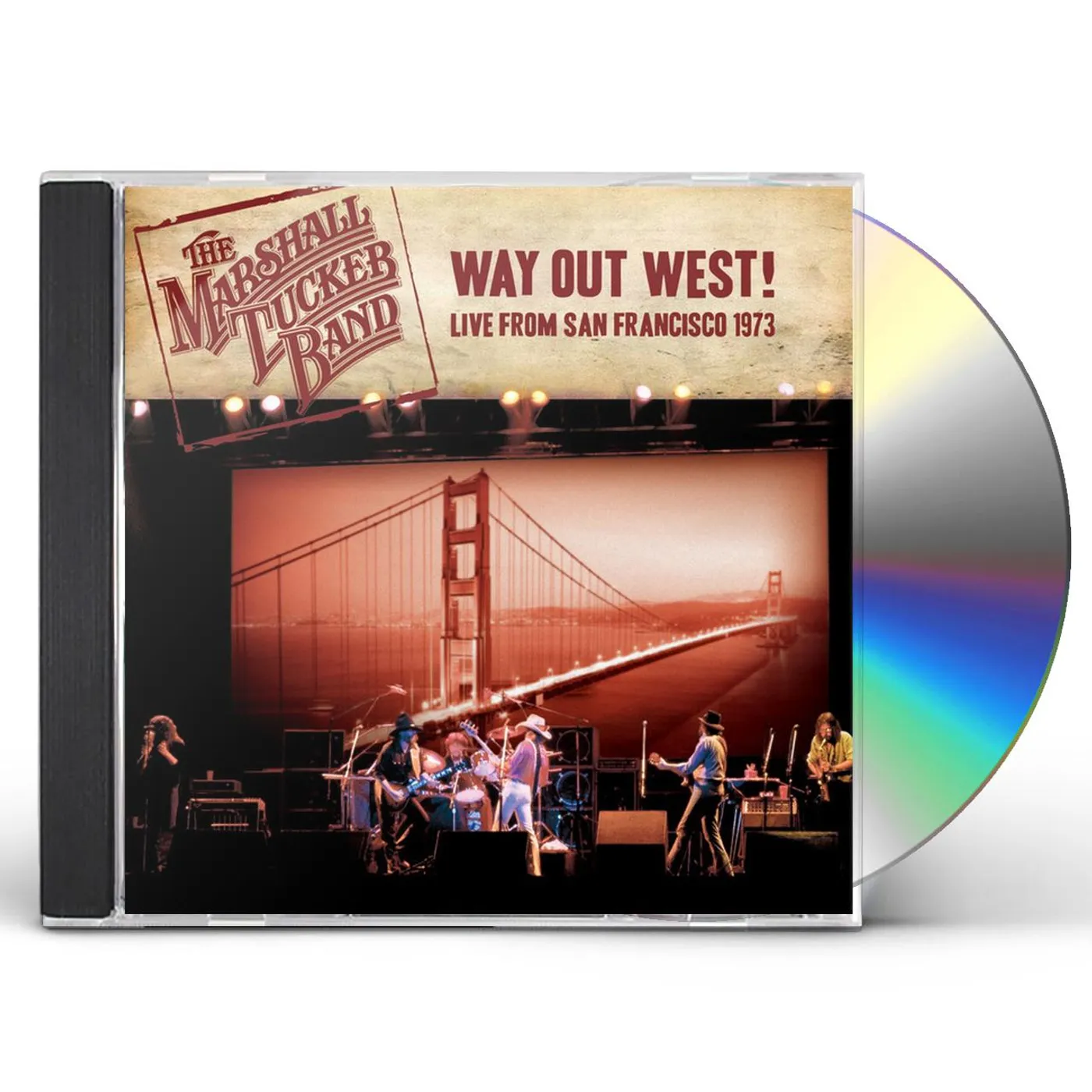 The Marshall Tucker Band WAY OUT WEST: LIVE FROM SAN FRANCISCO 1973 CD