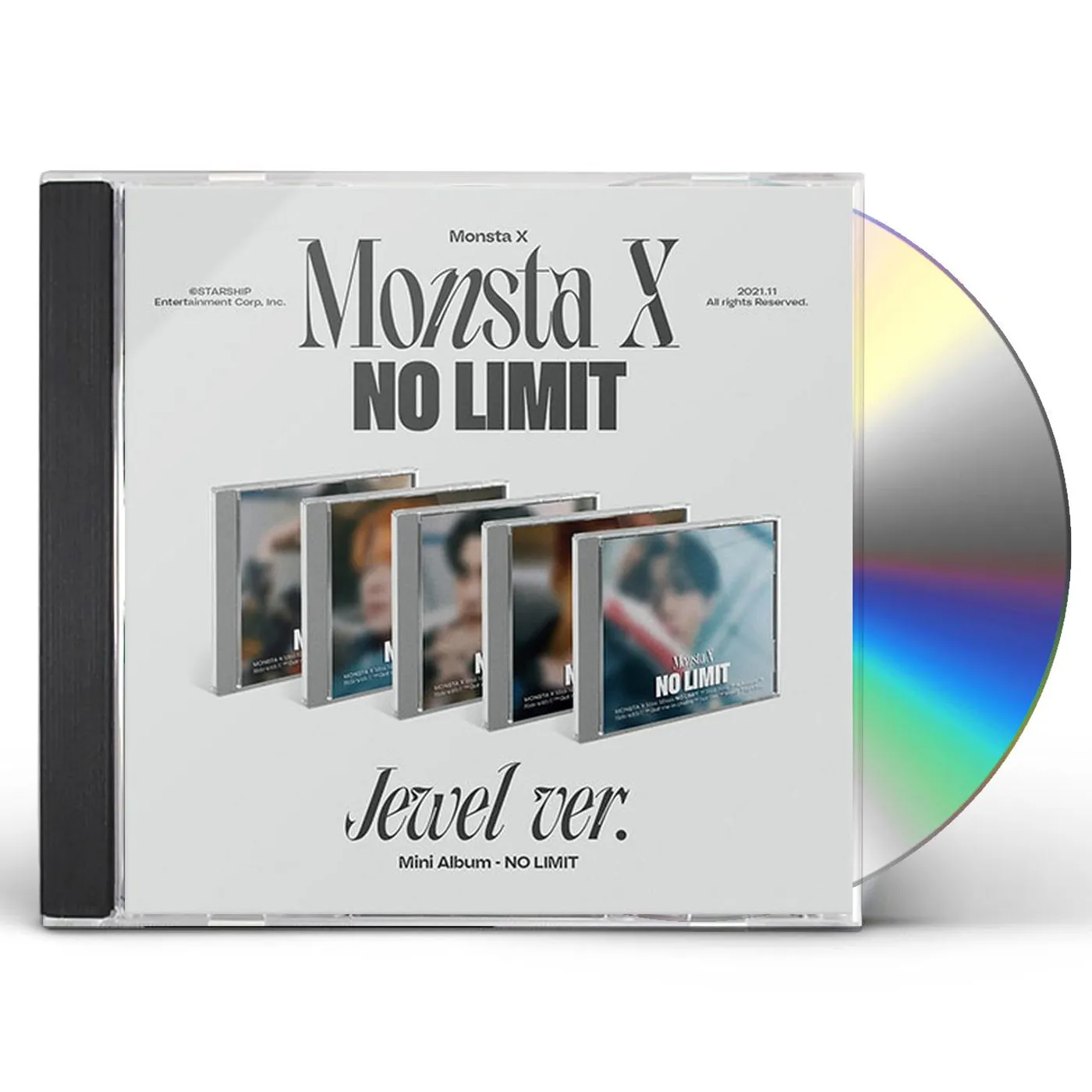 MONSTA X NO LIMIT (JEWEL CASE VERSION) CD