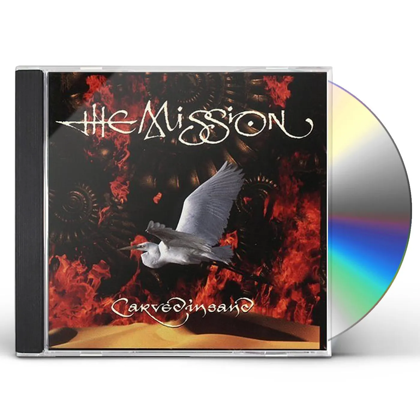 The Mission UK CARVED IN SAND CD