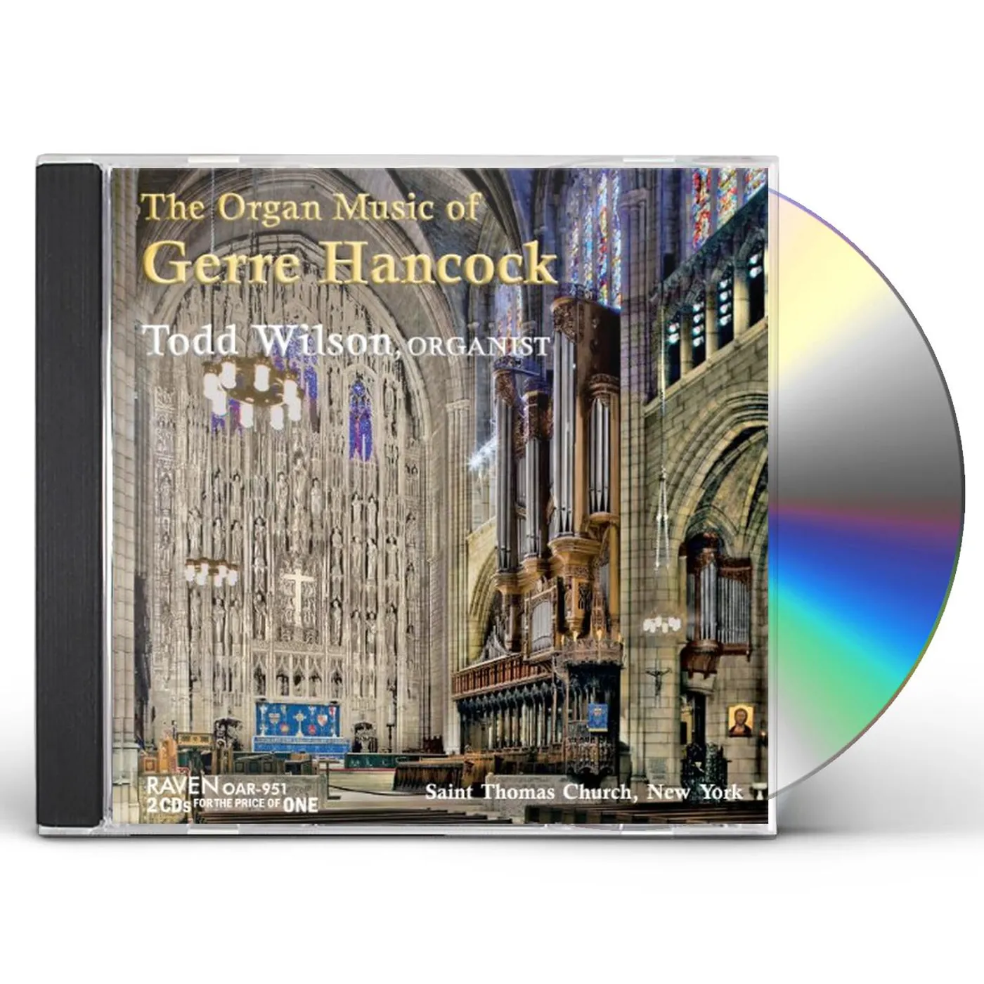 Todd Wilson ORGAN MUSIC OF GERRE HANCOCK CD