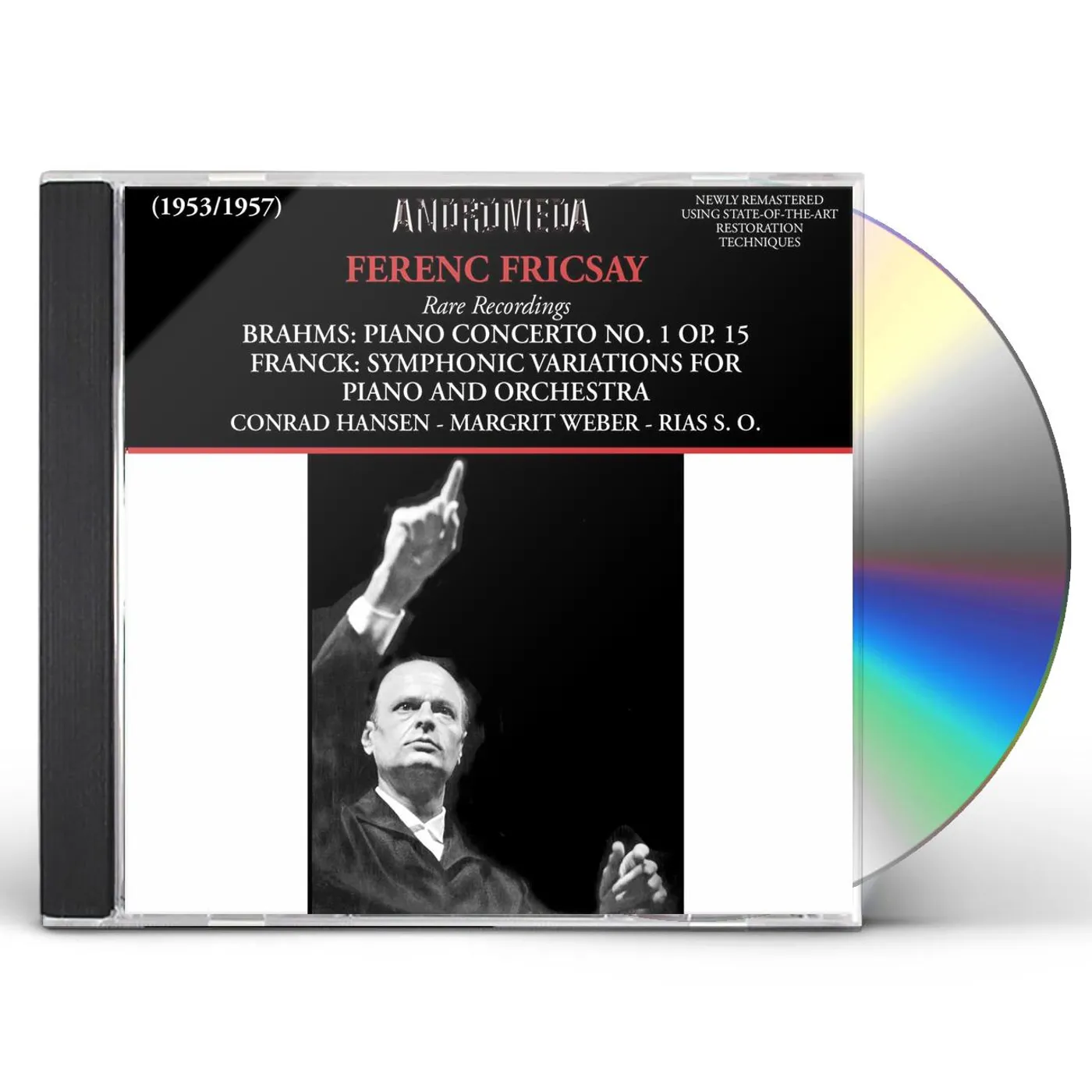 Johannes Brahms KLAVIERKONZERT 1 FRANCK CD