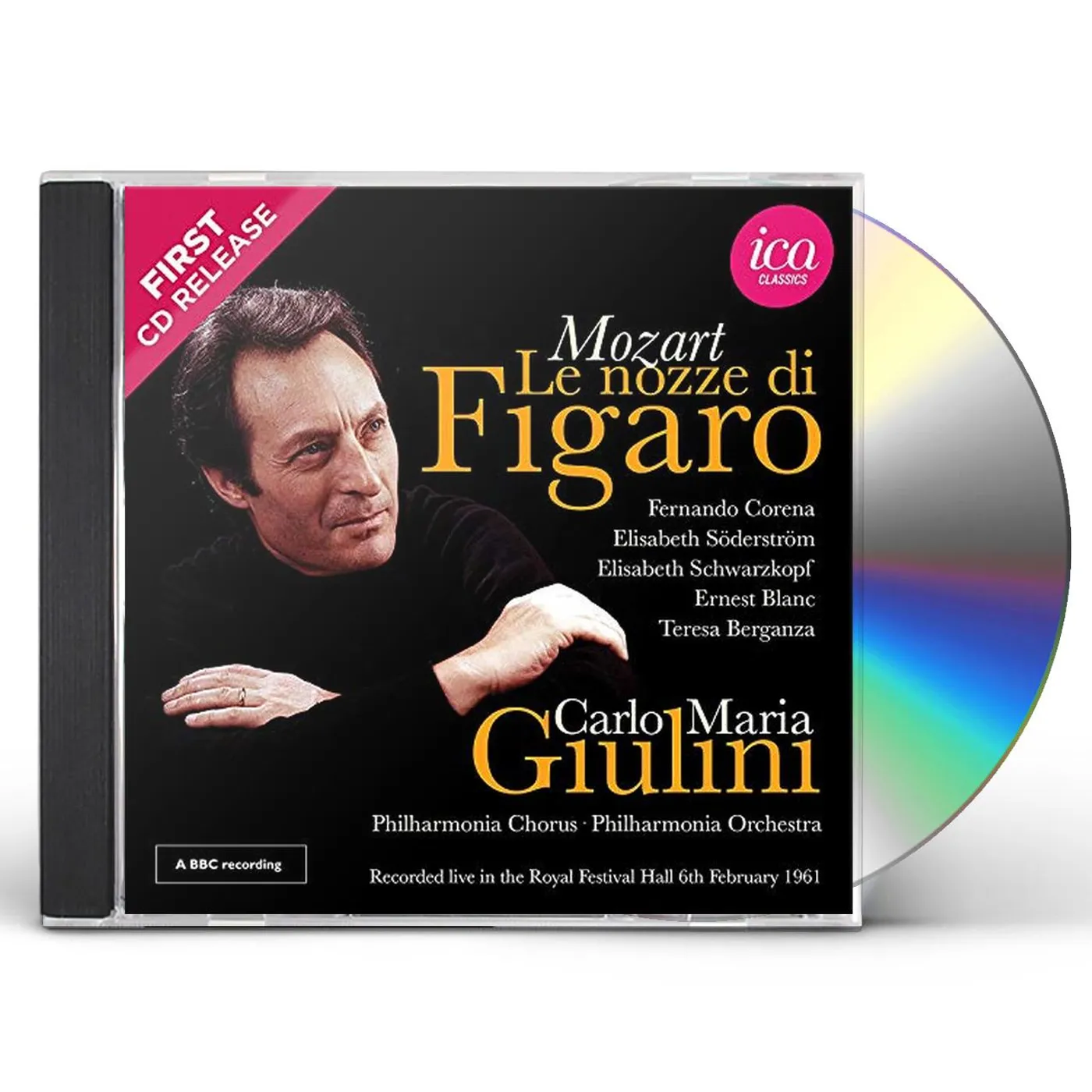 Carlo Maria Giulini MOZART: LE NOZZE DI FIGARO CD