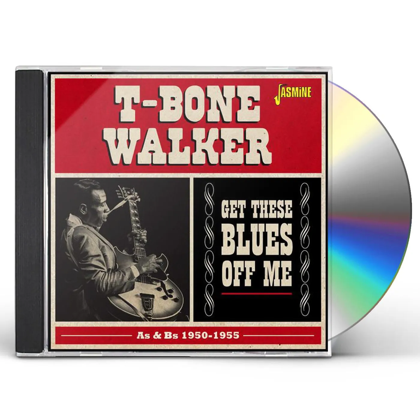 T-Bone Walker GET THESE BLUES OFF ME-AS & BS 1950-55 CD