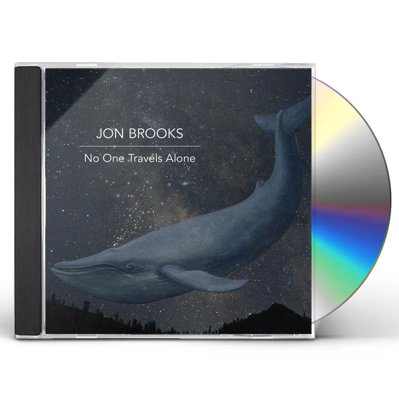 Jon Brooks NO ONE TRAVELS ALONE CD