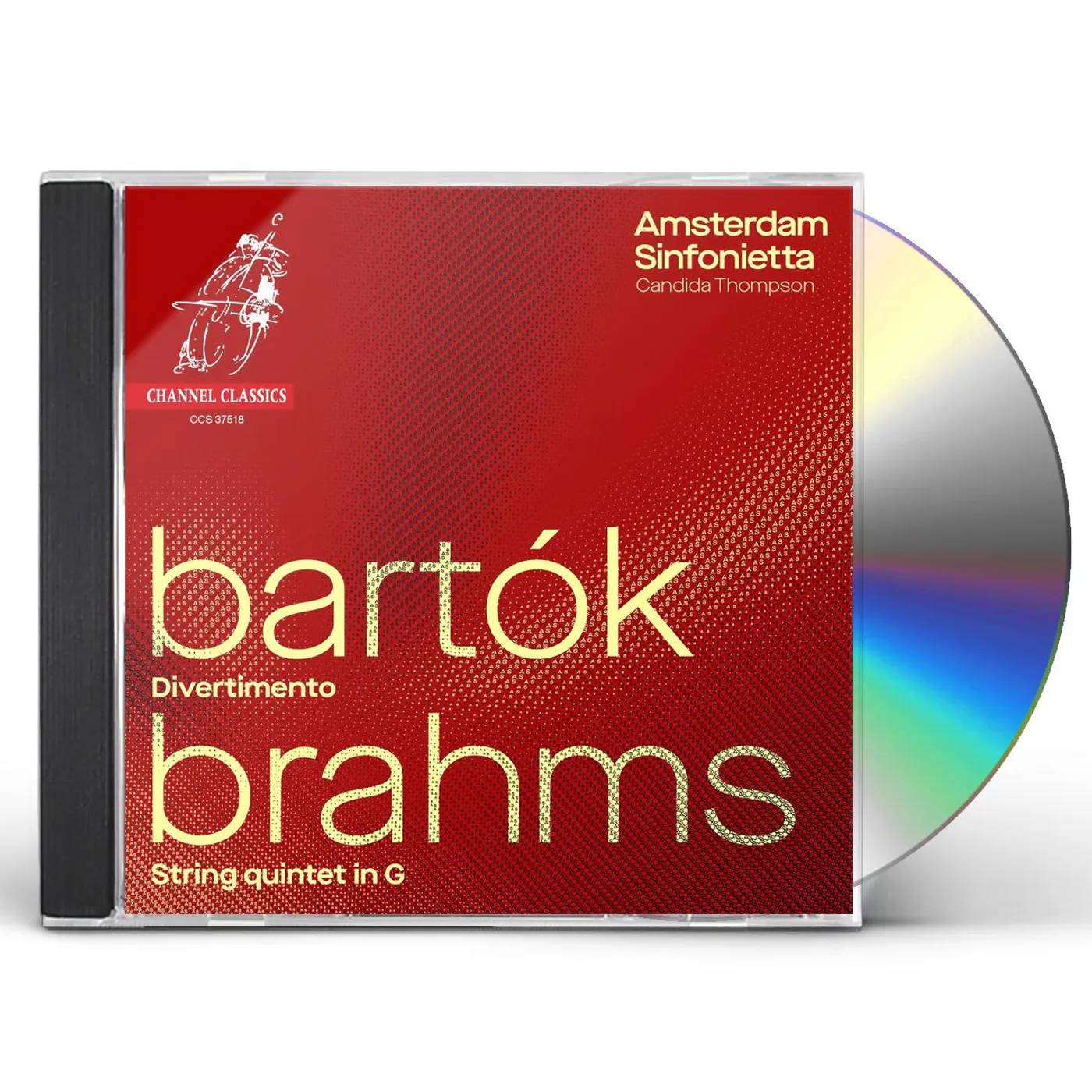 Amsterdam Sinfonietta BARTOK: DIVERTIMENTO; BRAHMS: STRING QUINTET NO.2 CD