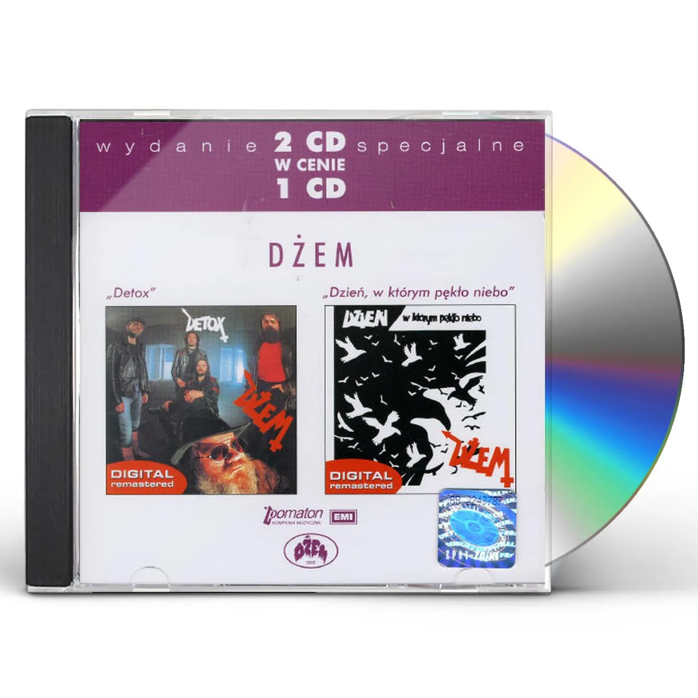 Dzem DETOX/DZIEN W KTORYM PEKLO NIEBO CD