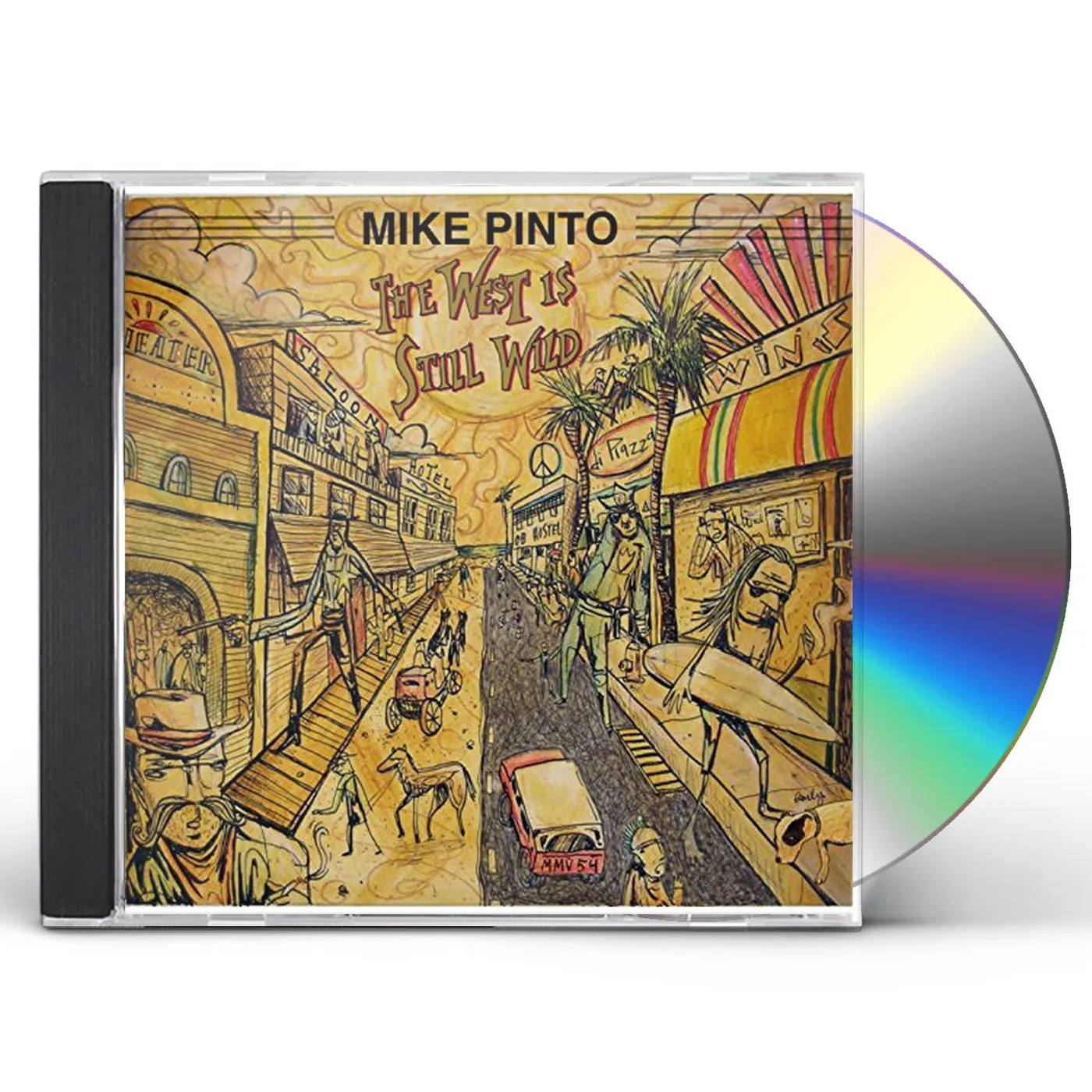 Mike Pinto WEST IS STILL WILD CD