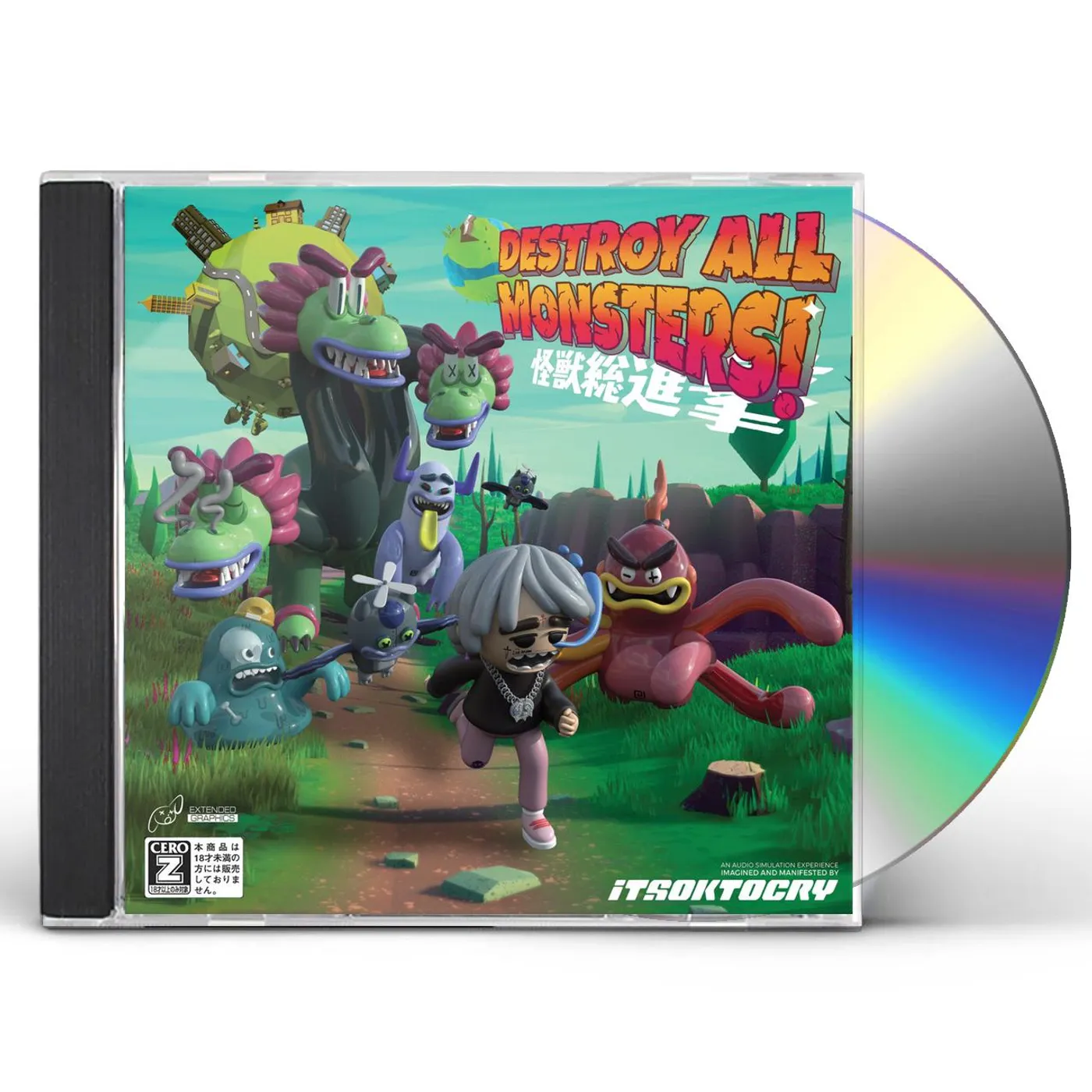 ITSOKTOCRY DESTROY ALL MONSTERS CD