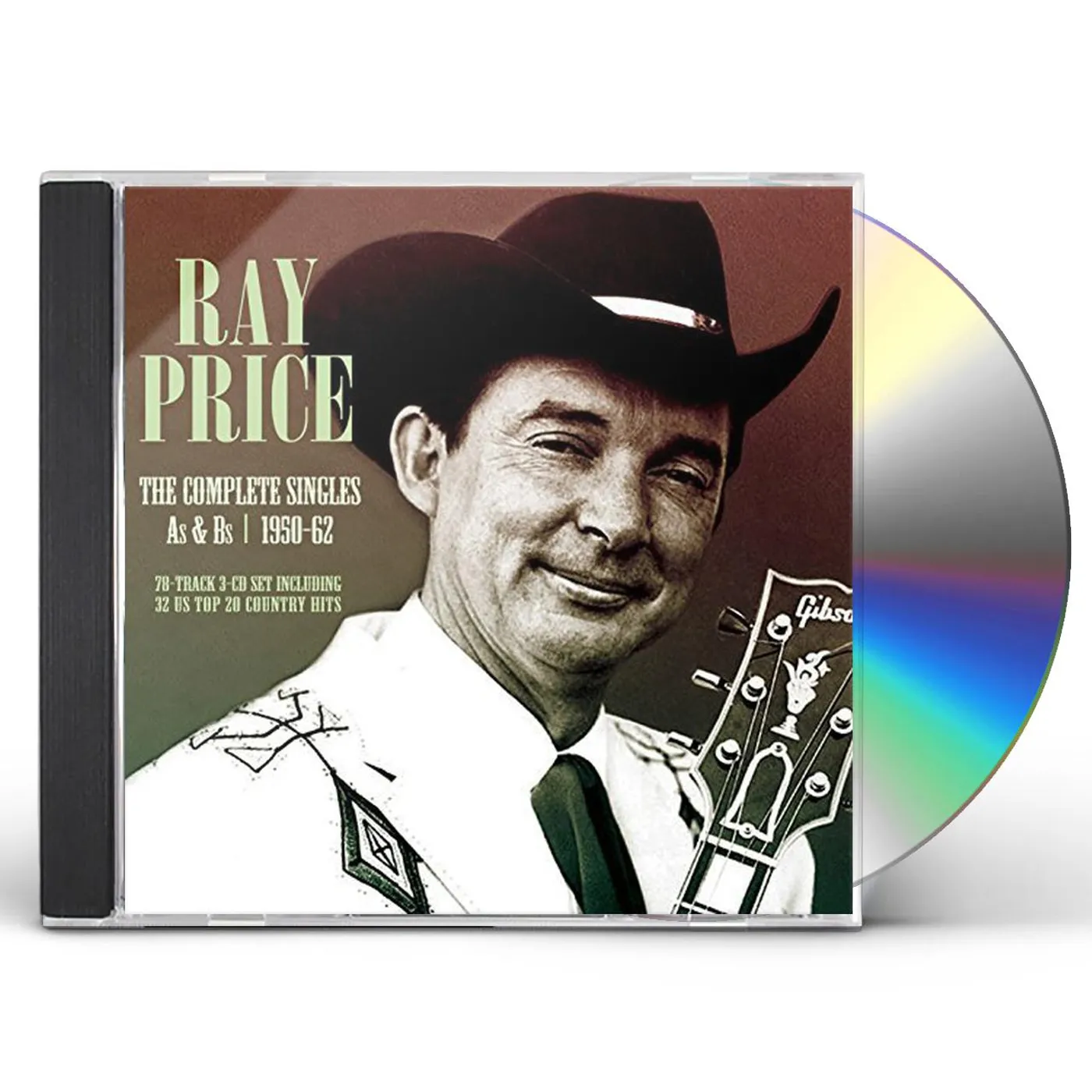 Ray Price COMPLETE SINGLES AS & BS 1950-62 CD