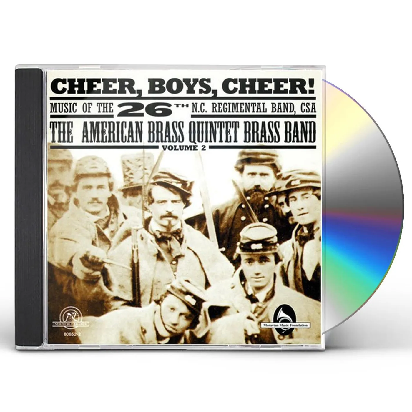 American Brass Quintet CHEER CHEER BOYS CHEER - MUSIC OF 26TH N.C. CD
