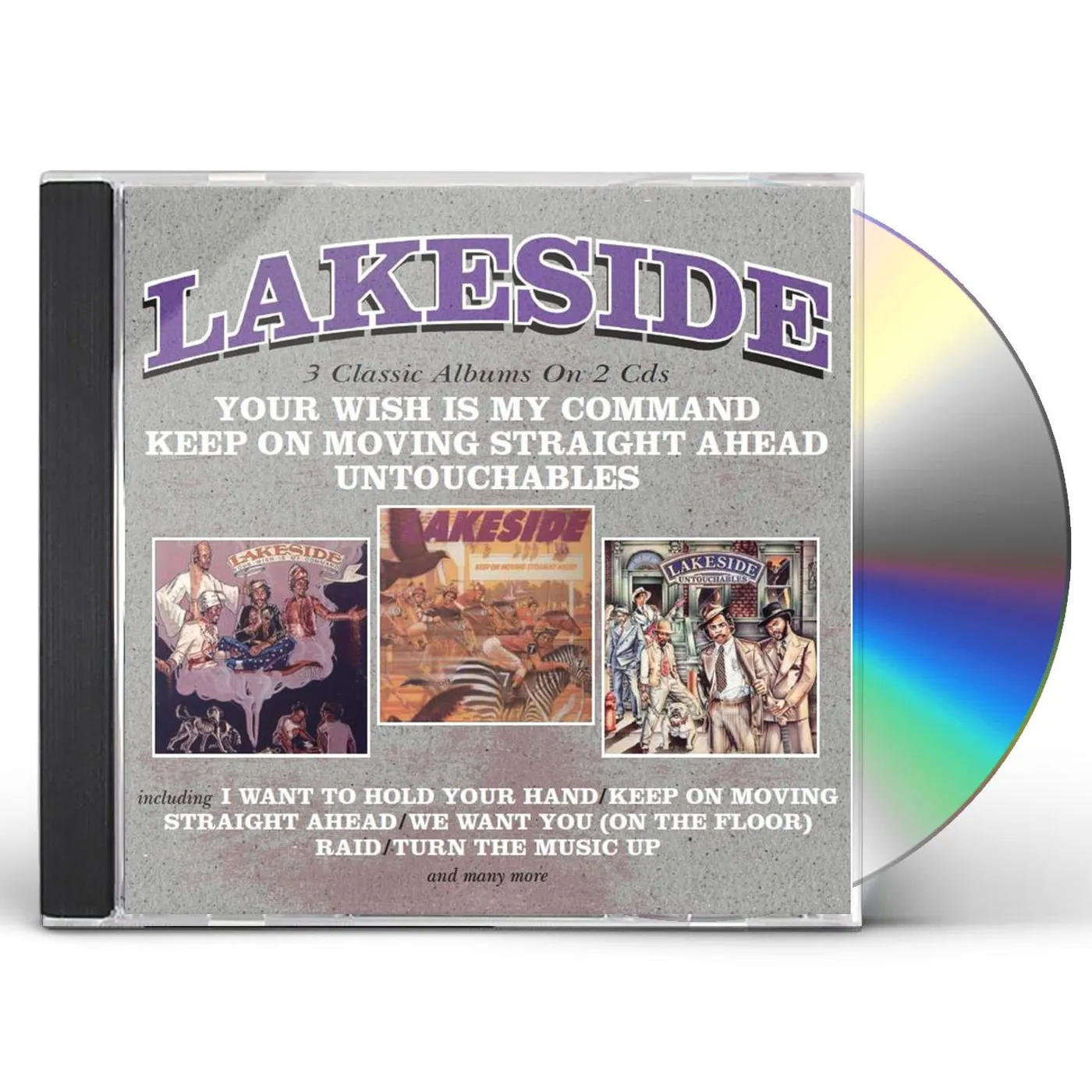 Lakeside YOUR WISH IS MY COMMAND / KEEP ON MOVING STRAIGHT CD