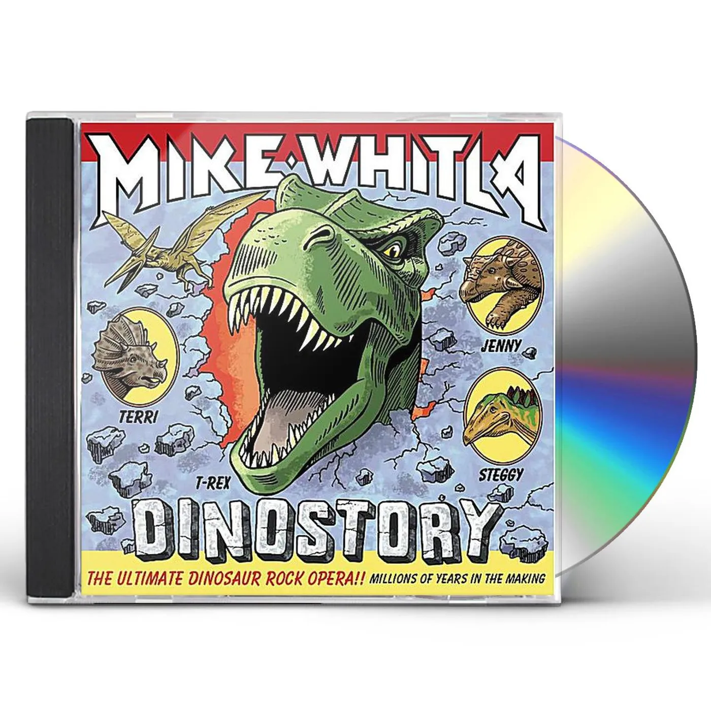 Mike Whitla DINOSTORY: ULTIMATE DINOSAUR ROCK OPERA CD