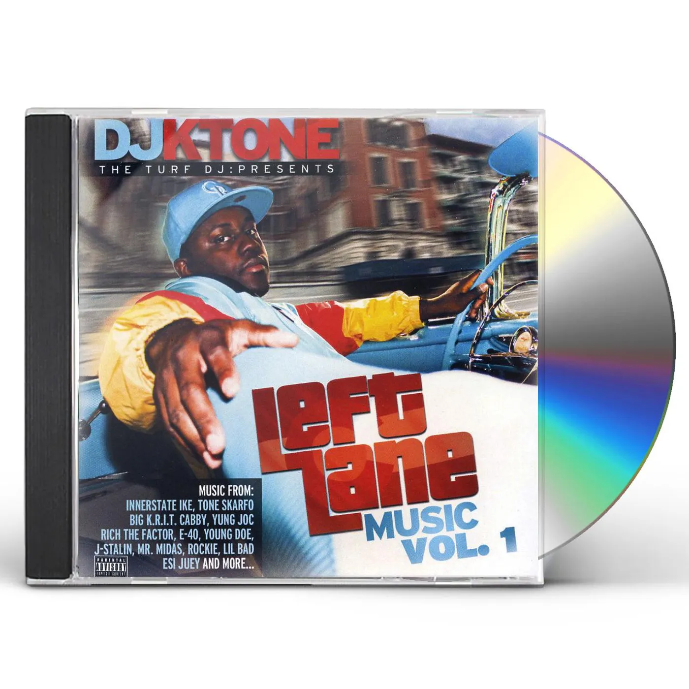 DJ KTONE LEFT LANE MUSIC 1 CD