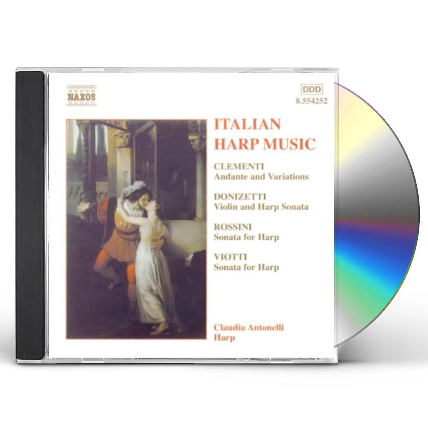 Claudia Antonelli ITALIAN HARP MUSIC CD