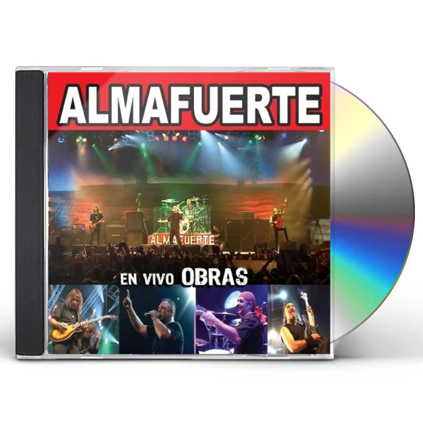 Almafuerte EN VIVO EN OBRAS CD