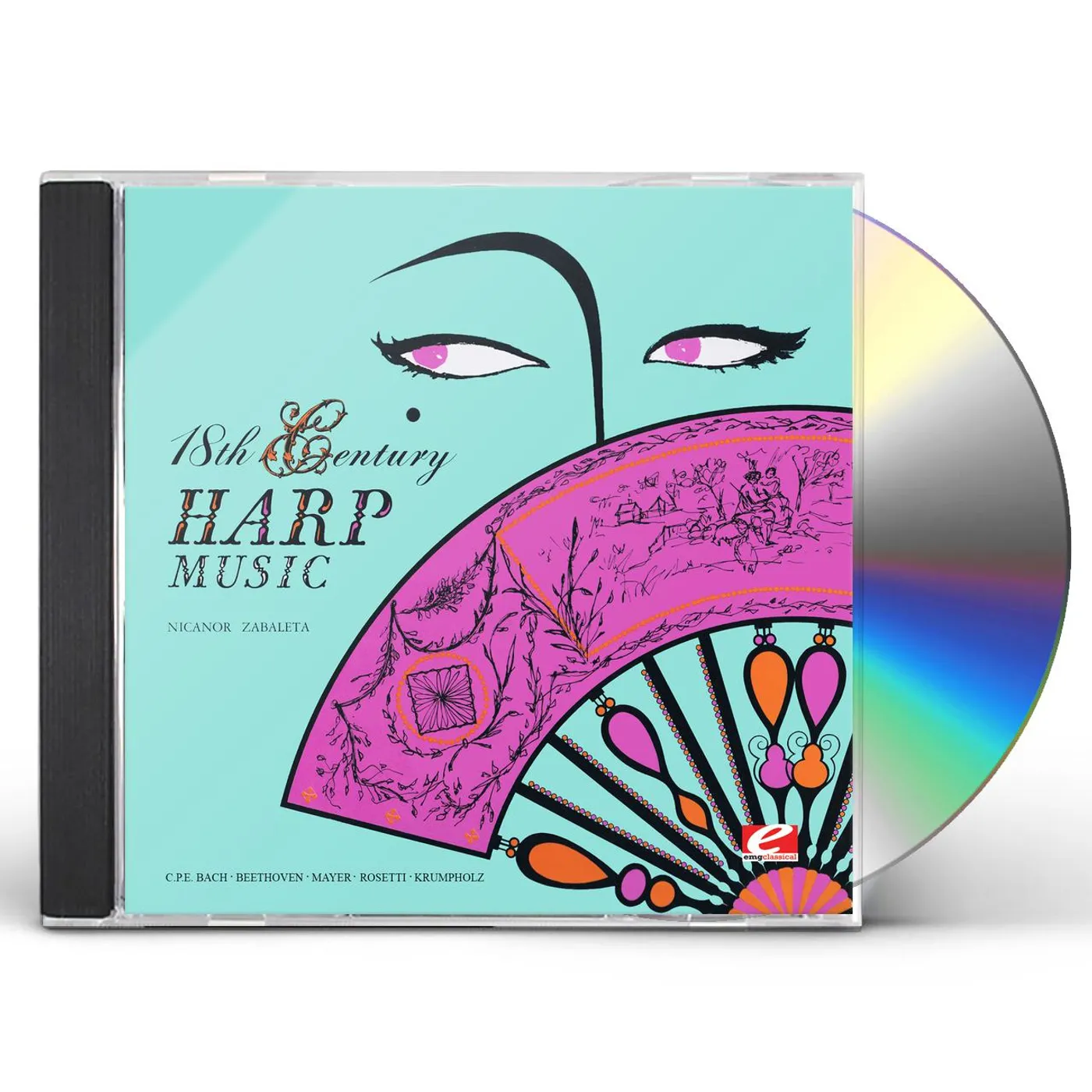 Nicanor Zabaleta 18TH CENTURY HARP MUSIC CD