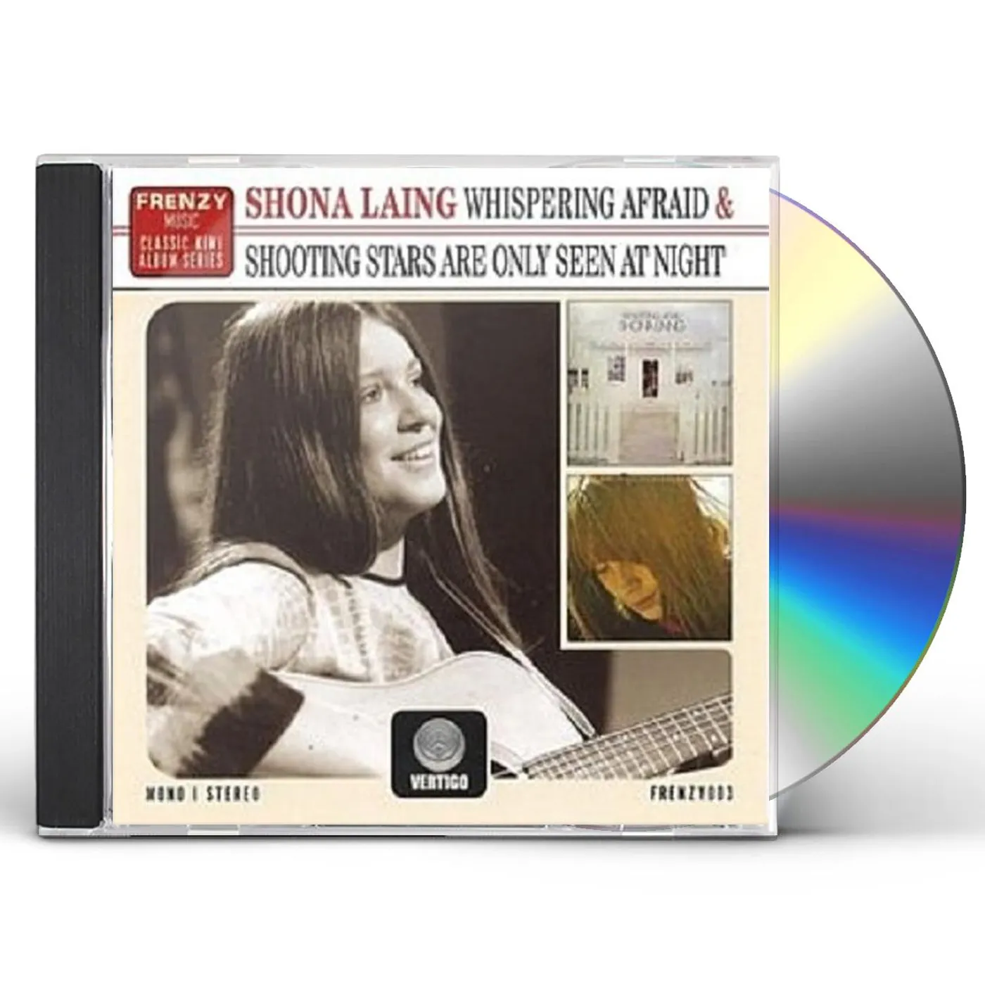Shona Laing WHISPERING AFRAID & SHOOTING STARS ARE ONLY SEEN CD