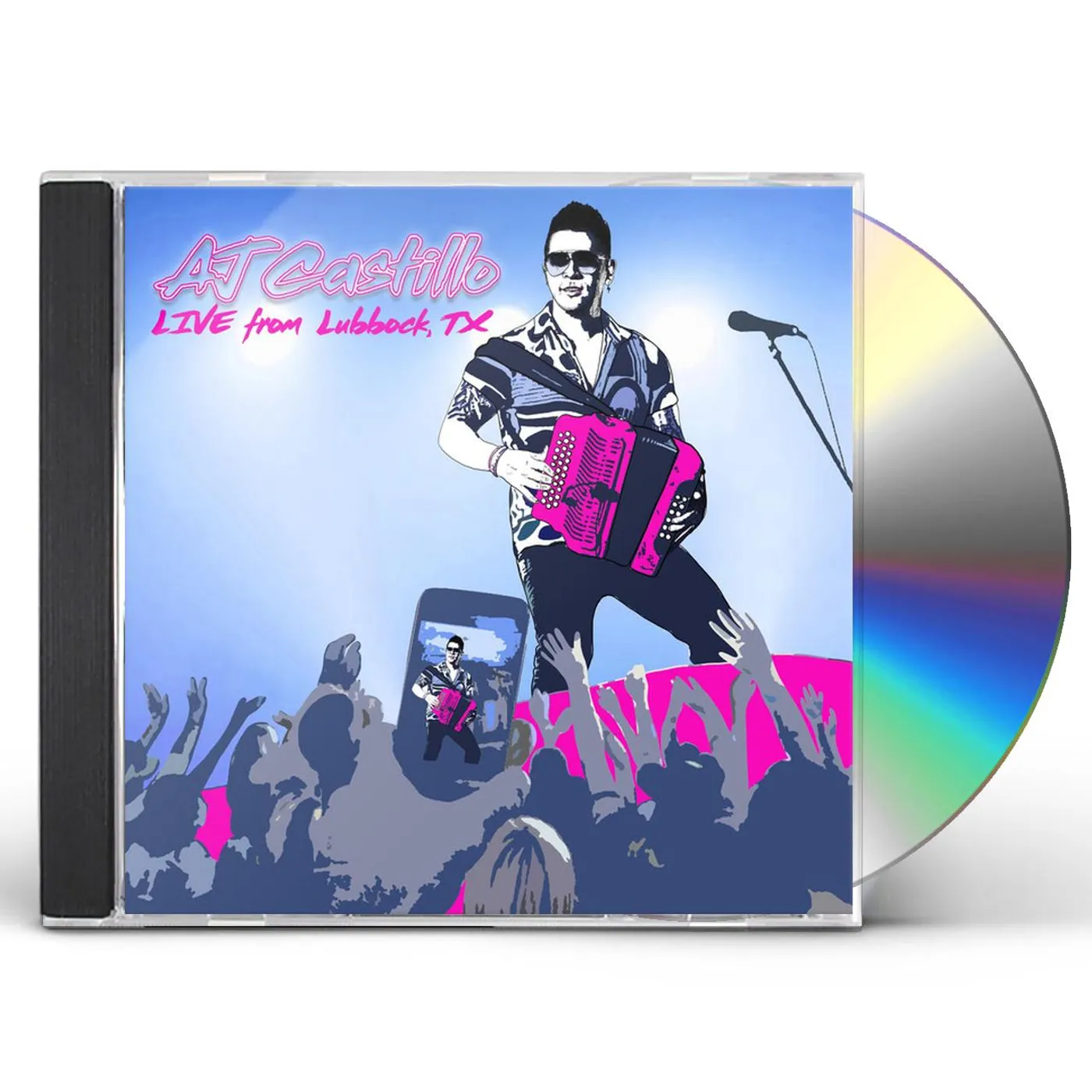 AJ Castillo LIVE FROM LUBBOCK TX CD
