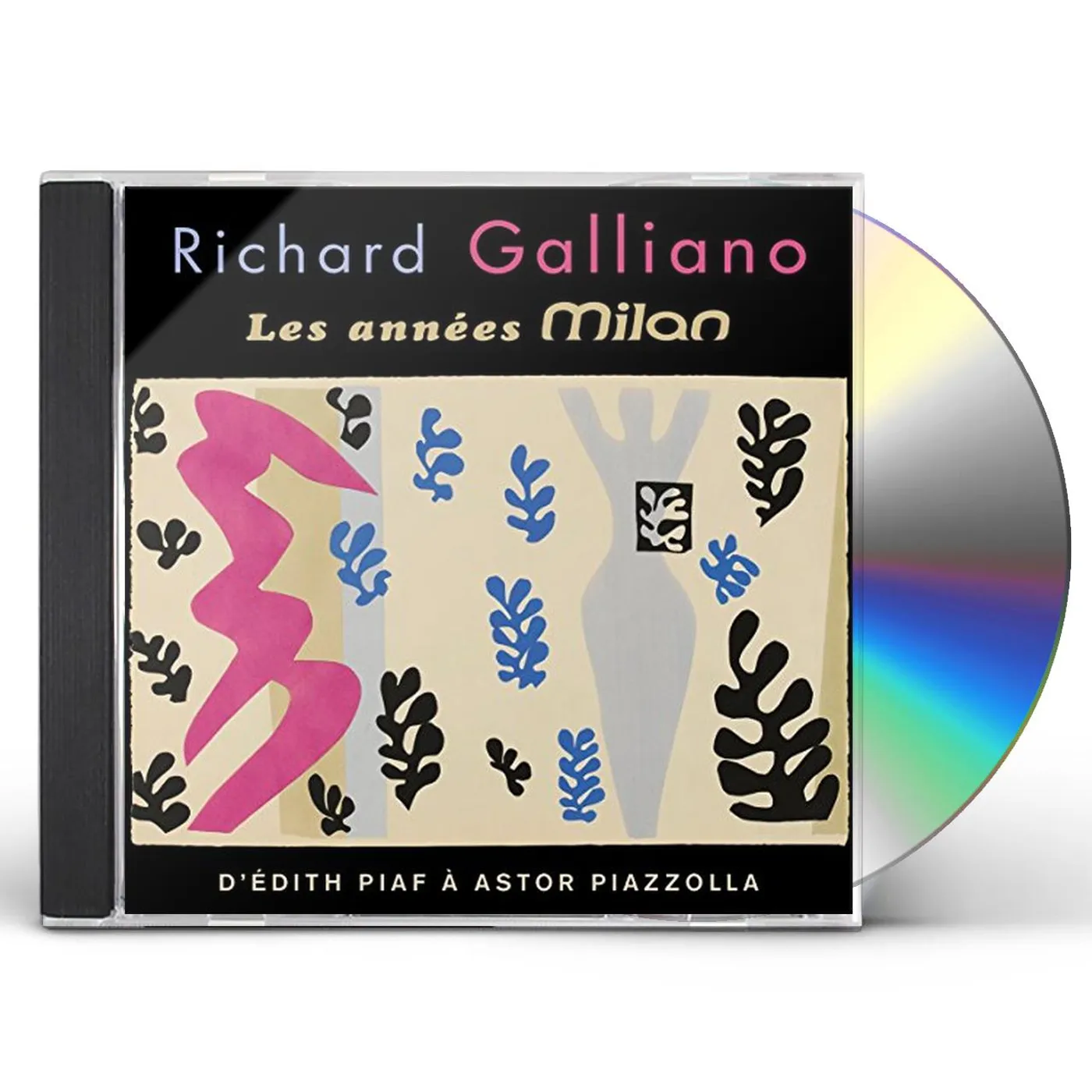 Richard Galliano LES ANNEES MILAN: D'EDITH PIAF A ASTOR PIAZZOLLA CD