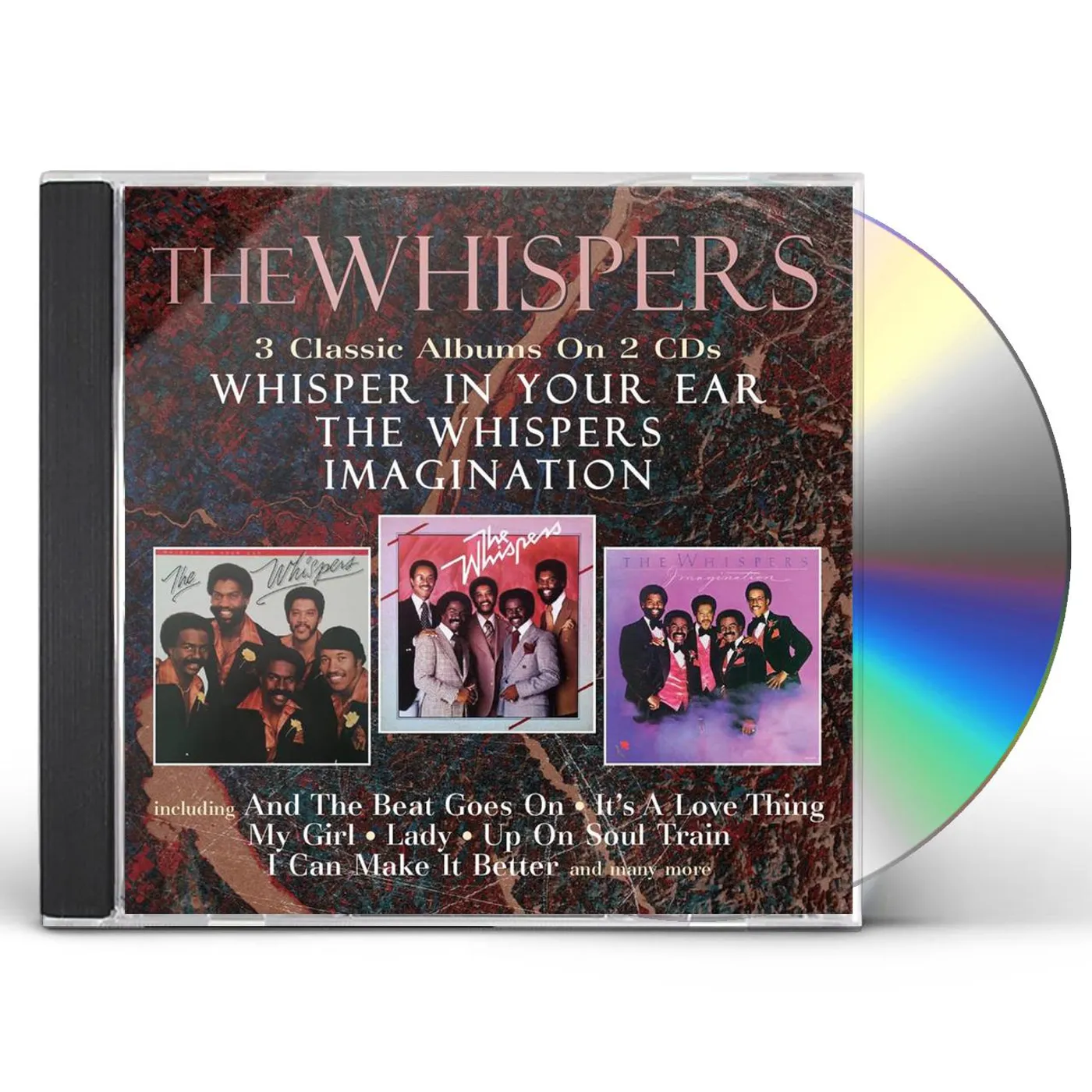 WHISPER IN YOUR EAR / WHISPERS / IMAGINATION CD