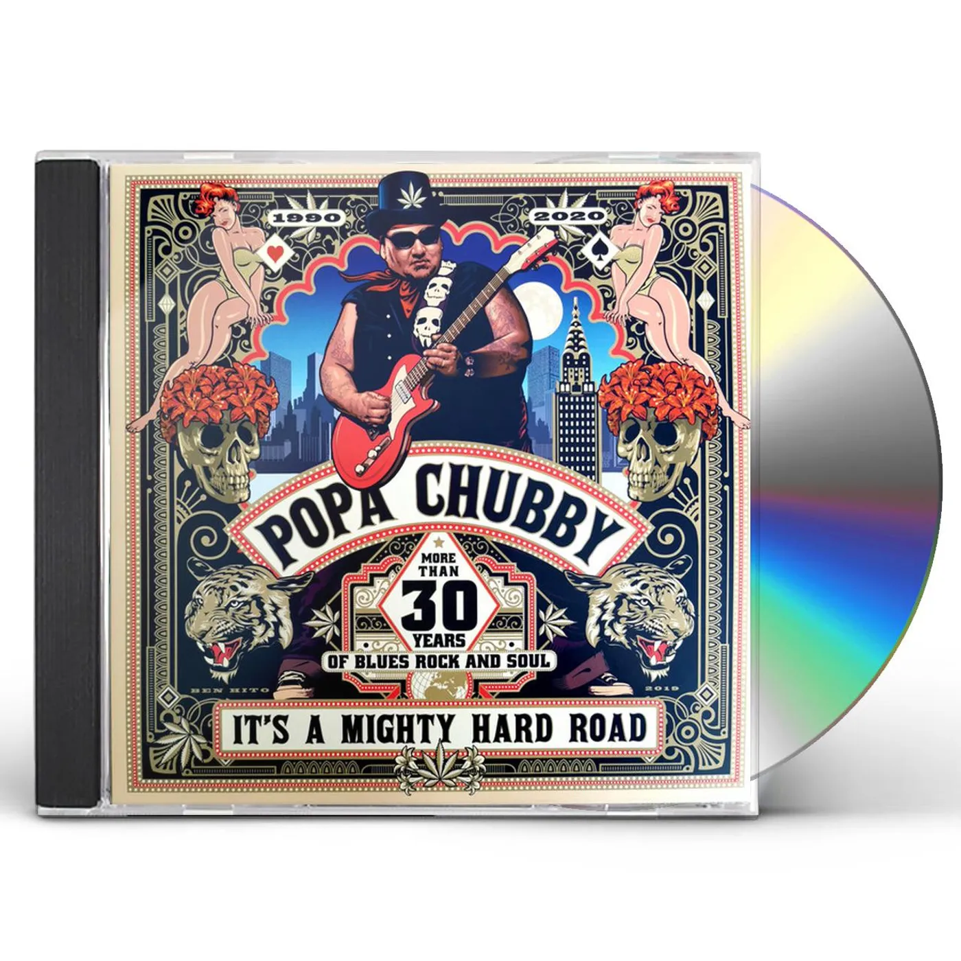 Popa Chubby IT’S A MIGHTY HARD ROAD CD
