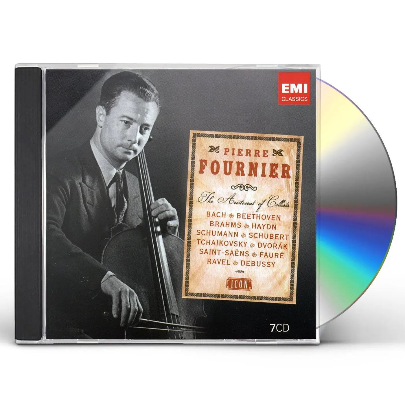 Pierre Fournier ICON: 25TH ANNIVERSARY OF DEATH CD