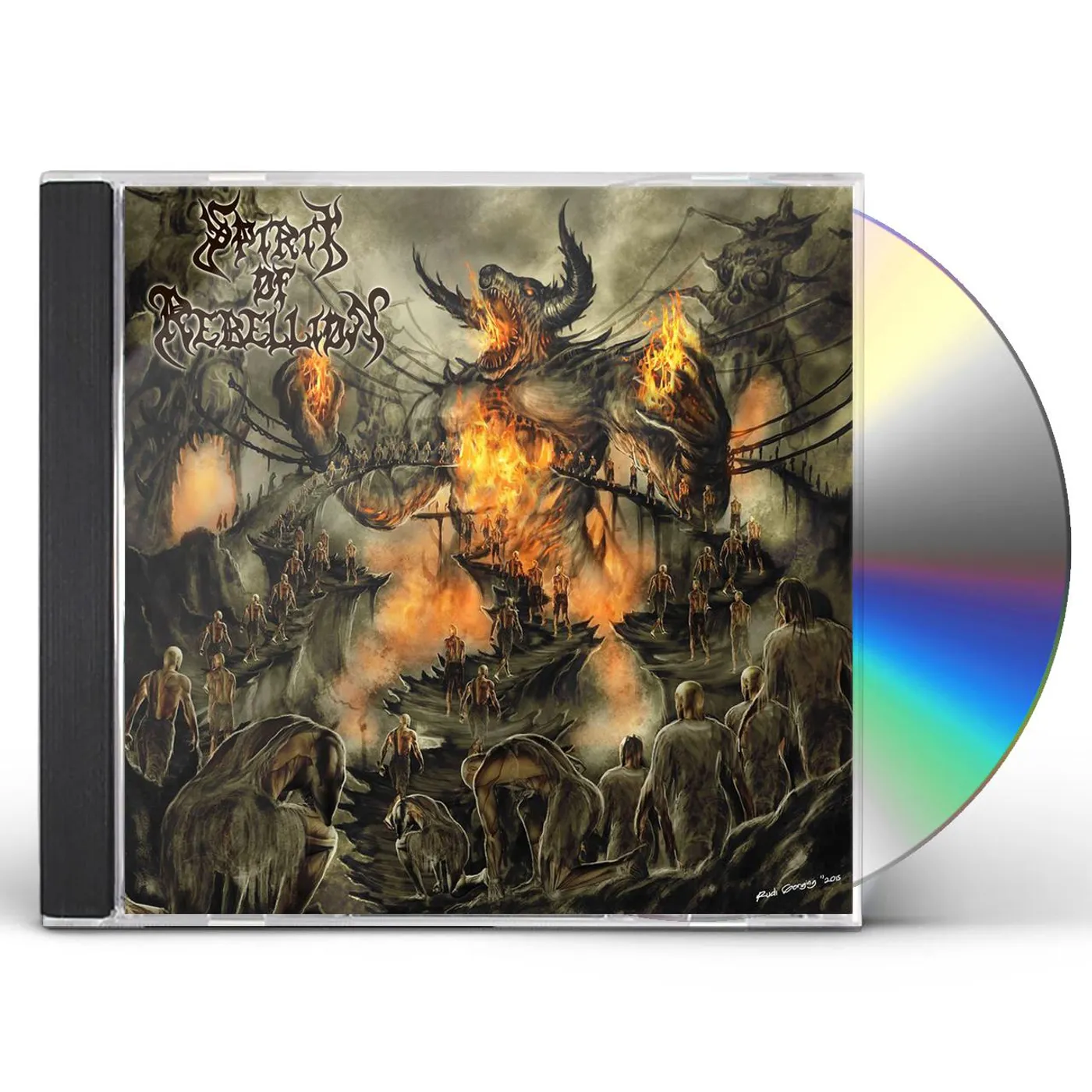 Spirit Of Rebellion ENSLAVEMENT PROCESS CD