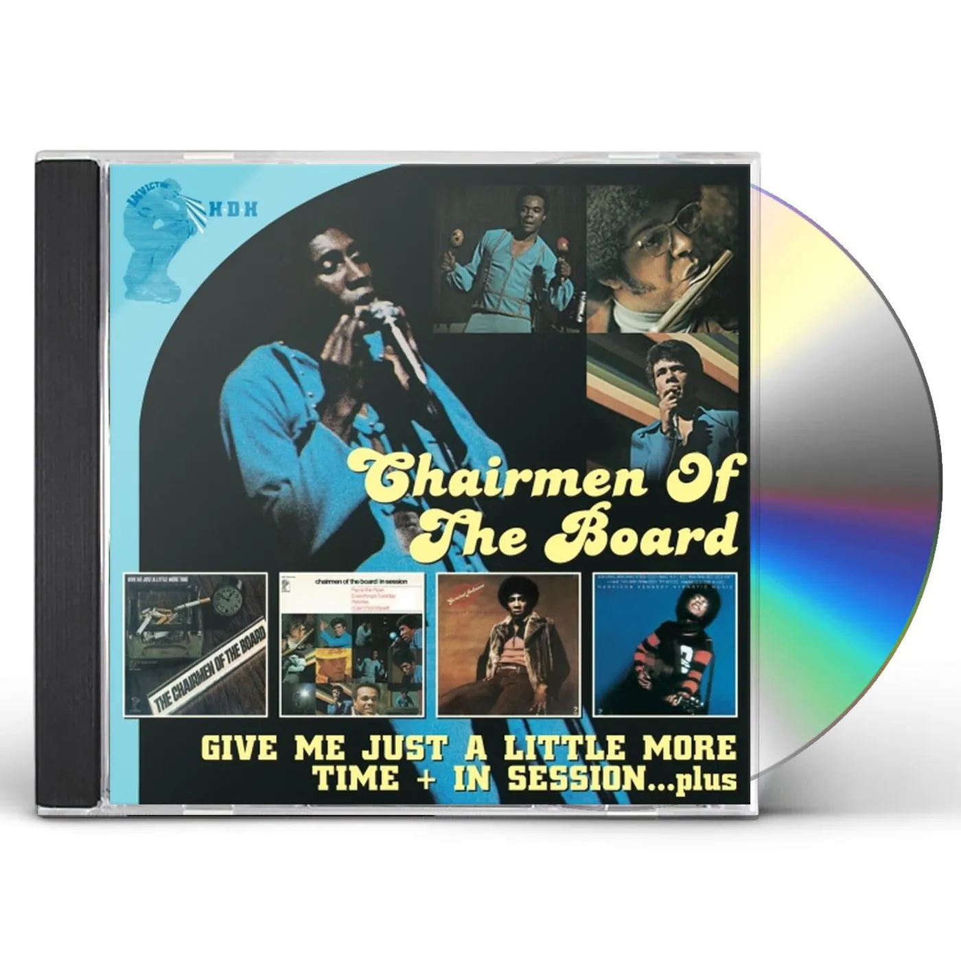 The Chairmen of the Board GIVE ME JUST A LITTLE MORE TIME / IN SESSION CD