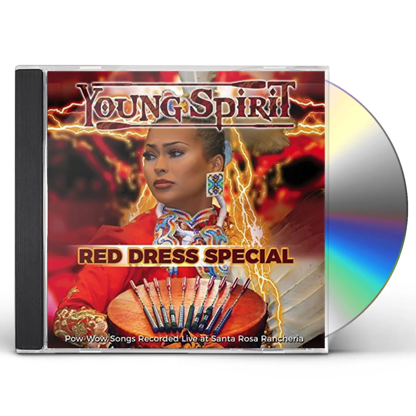 Young Spirit RED DRESS SPECIAL - POW-WOW SONGS CD