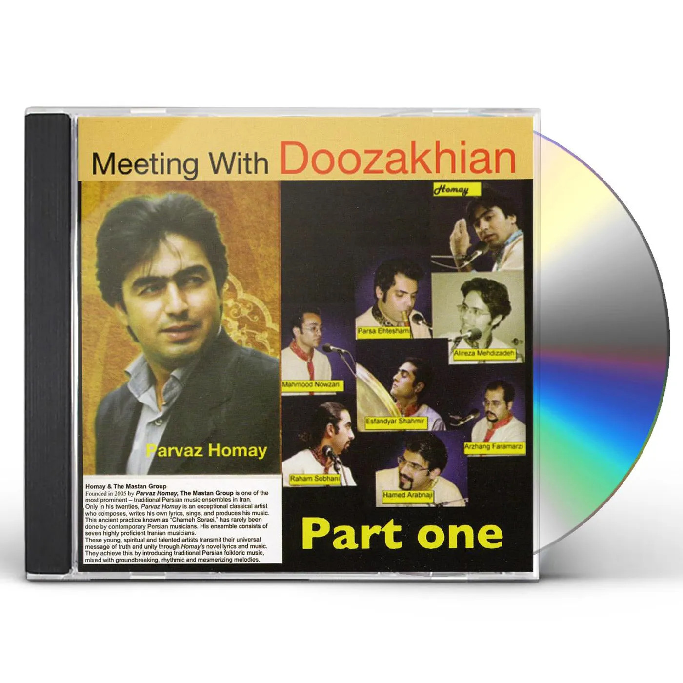 Homay MEETING WITH DOOZAKHIAN PT. 1 CD