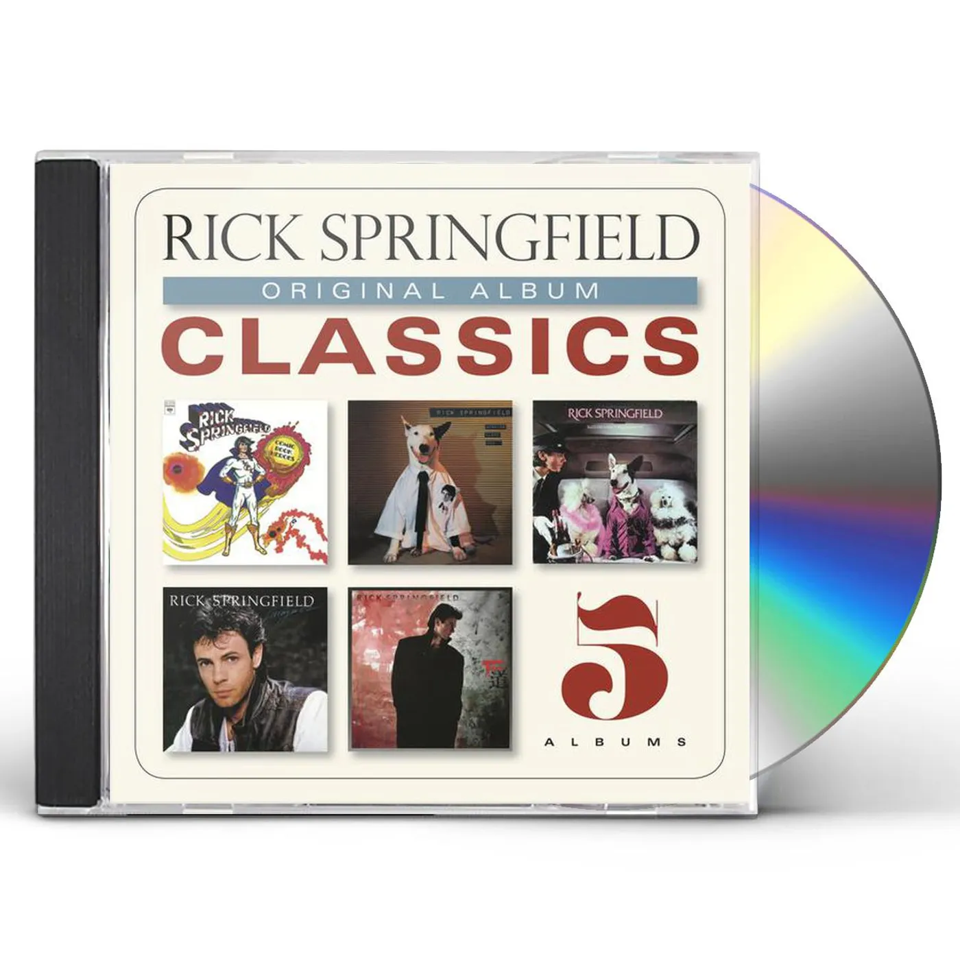 Rick Springfield ORIGINAL ALBUM CLASSICS CD