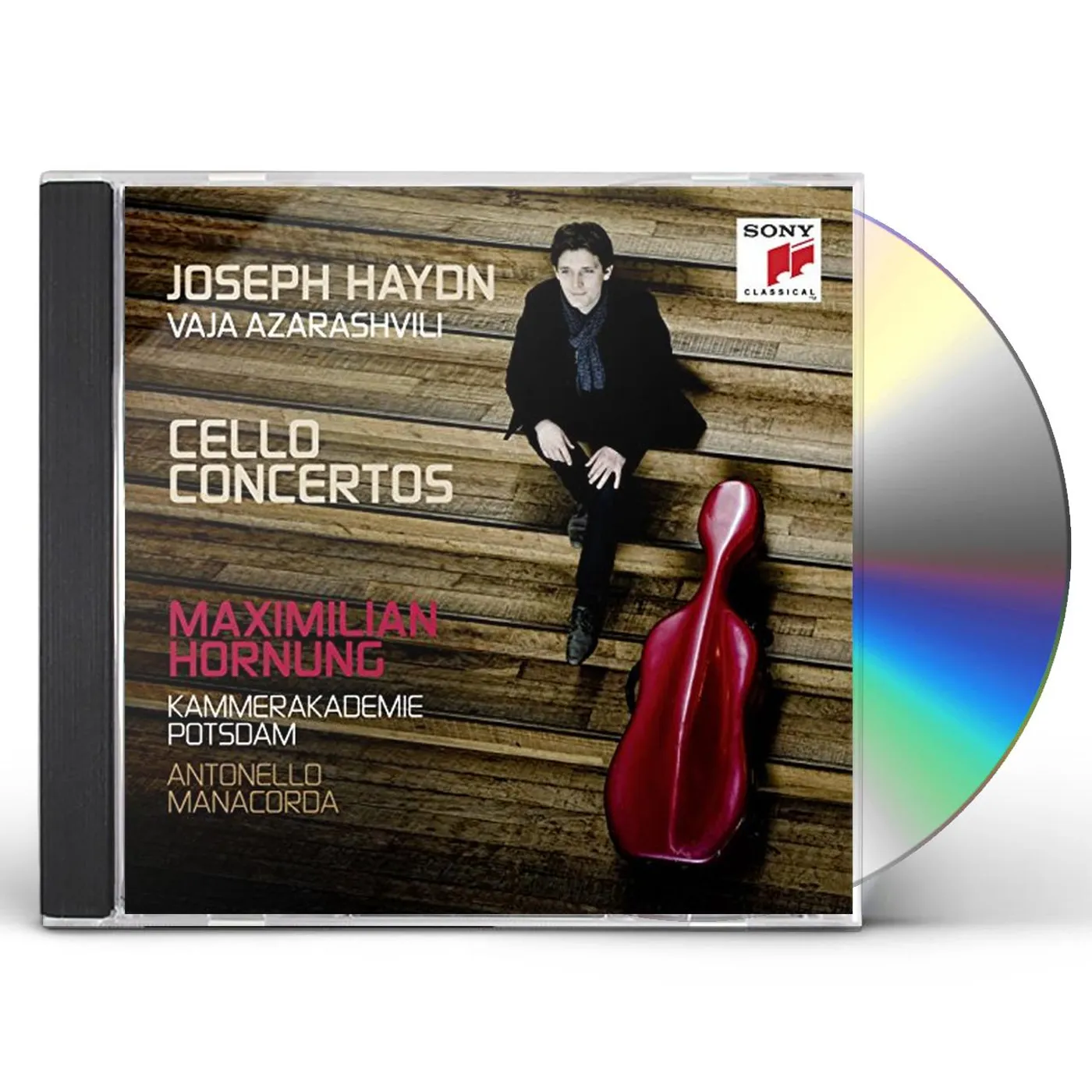 Maximilian Hornung HAYDN & AZARASHVILI: CELLO CONCERTOS CD