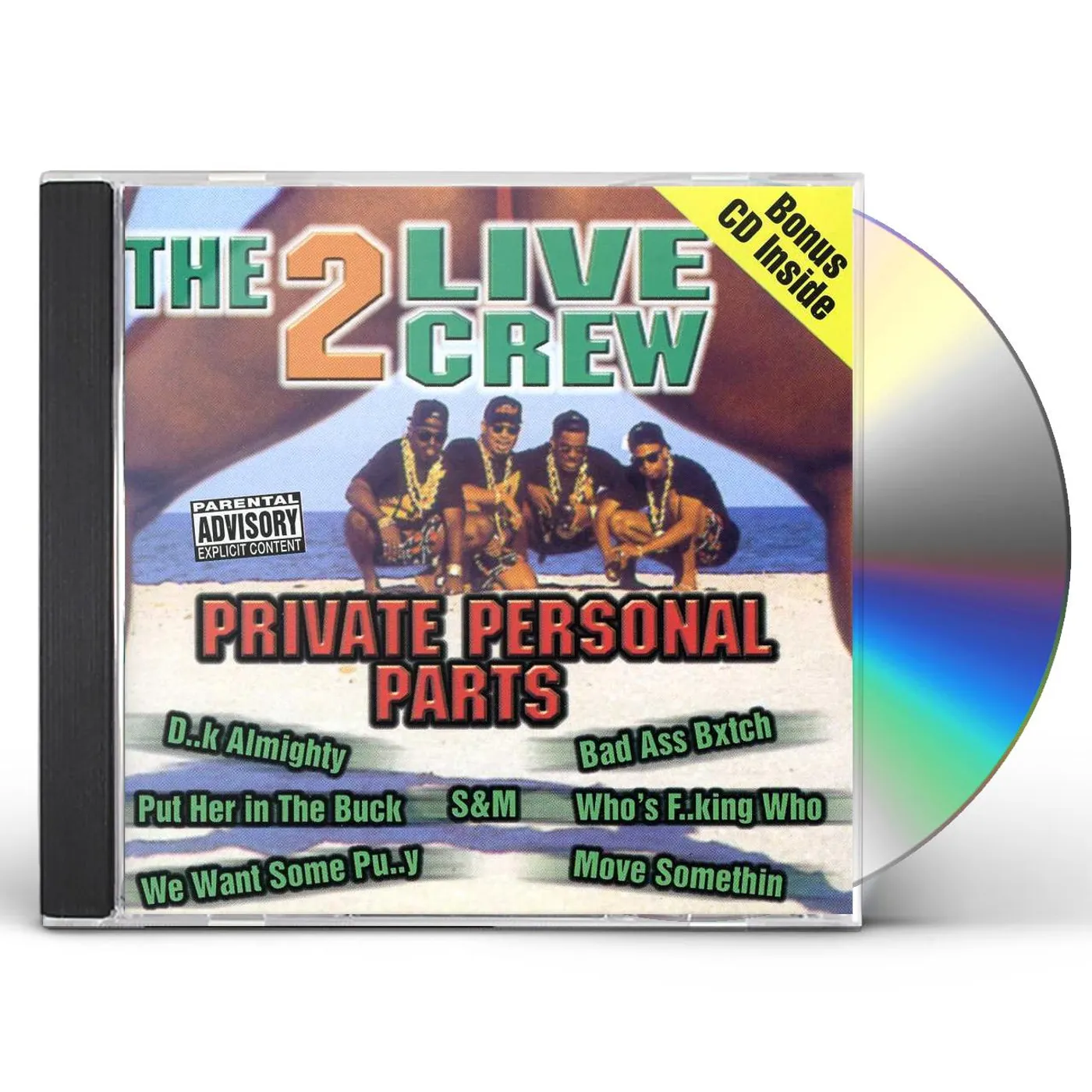 2 LIVE CREW PRIVATE PERSONAL PARTS CD
