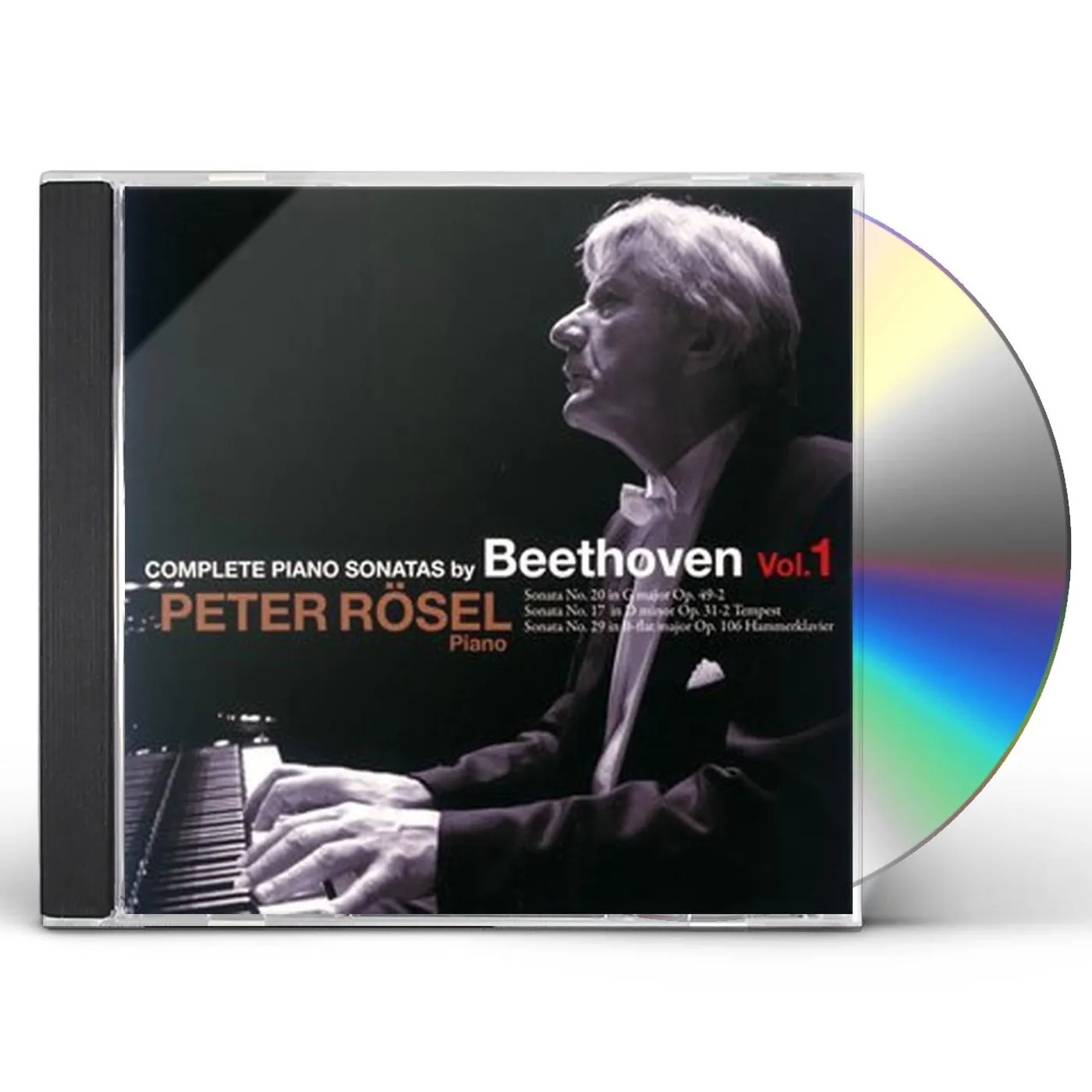 Peter Rosel BEETHOVEN PIANO SONATA I: #20, 17, 29 CD