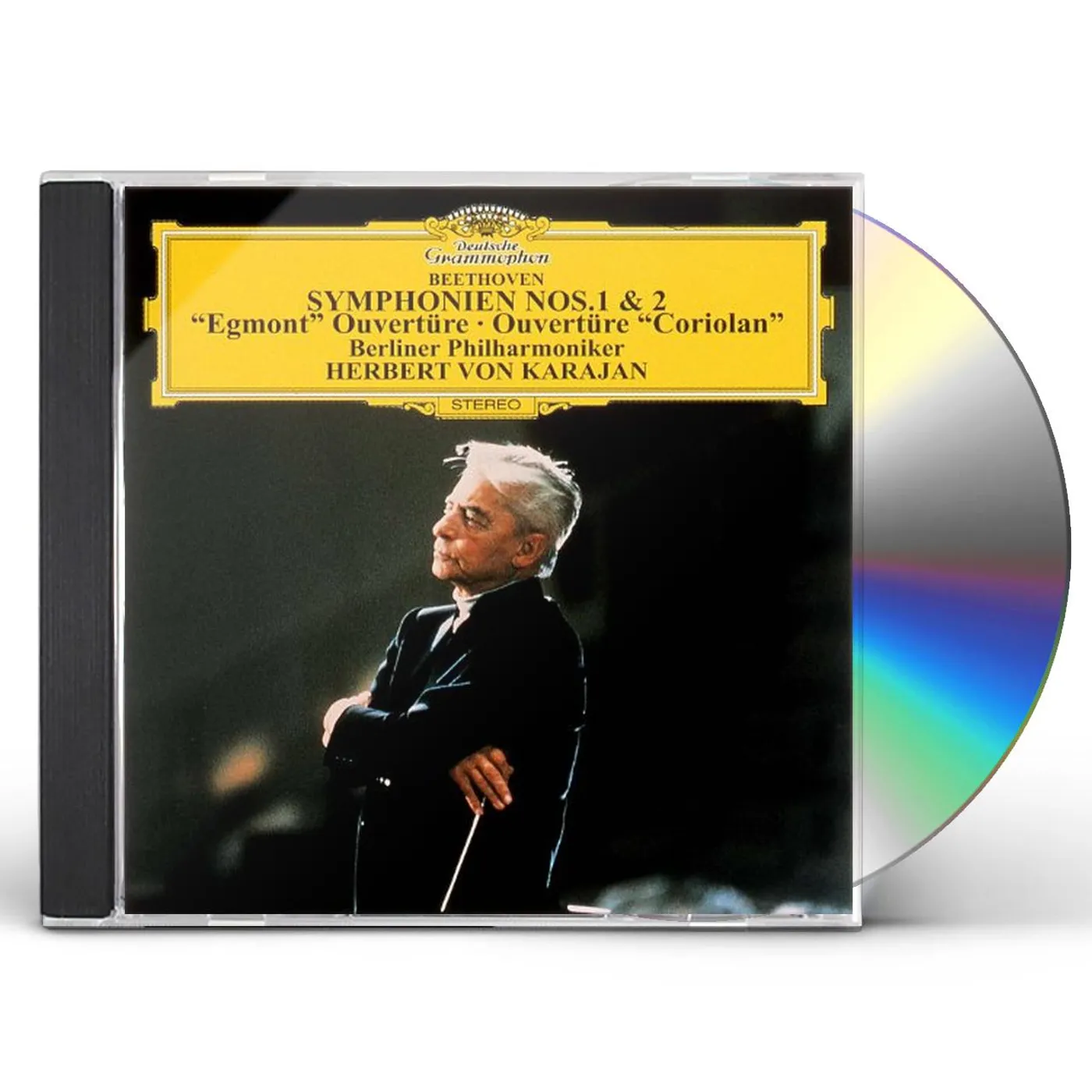 Beethoven / Herbert Von Karajan BEETHOVEN: SYMPHONIES 1 & 2 (UHQCD) CD