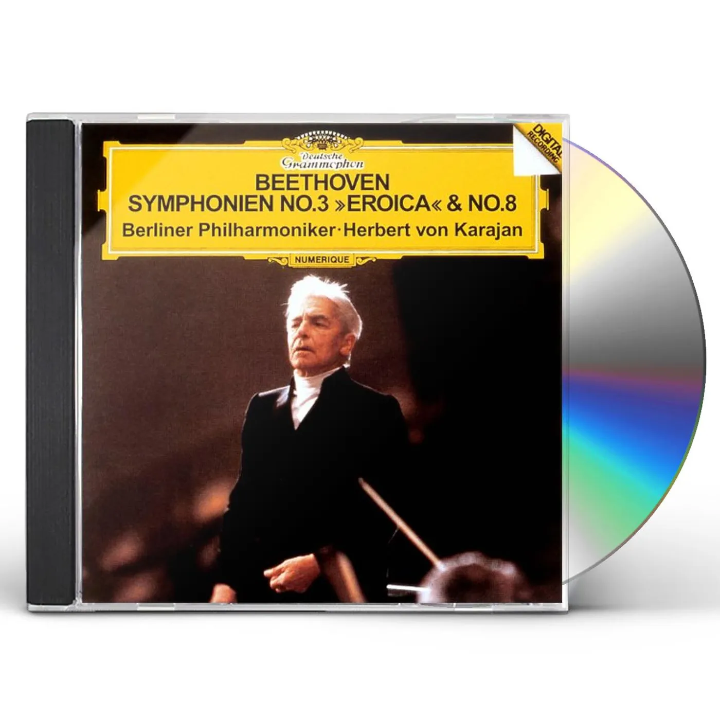 Beethoven / Herbert Von Karajan BEETHOVEN: SYMPHONIES 3 EROICA CD
