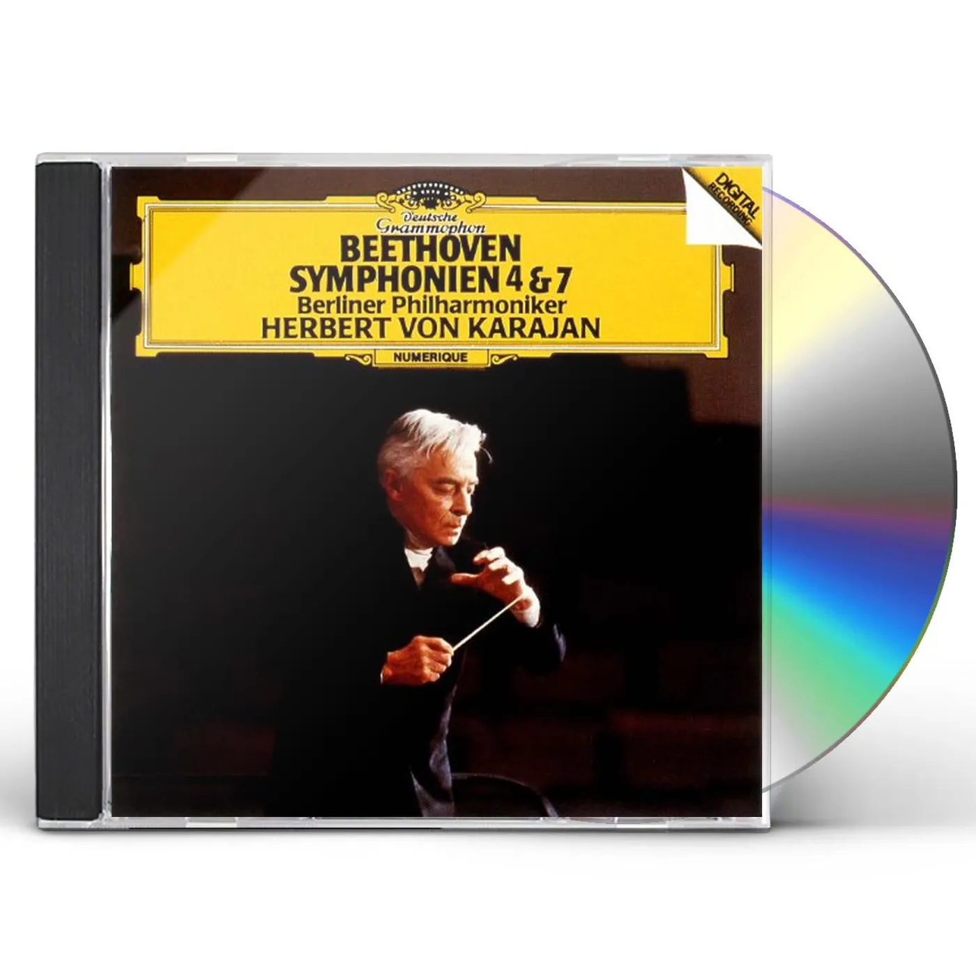 Beethoven / Herbert Von Karajan BEETHOVEN: SYMPHONIES 4 & 7 CD