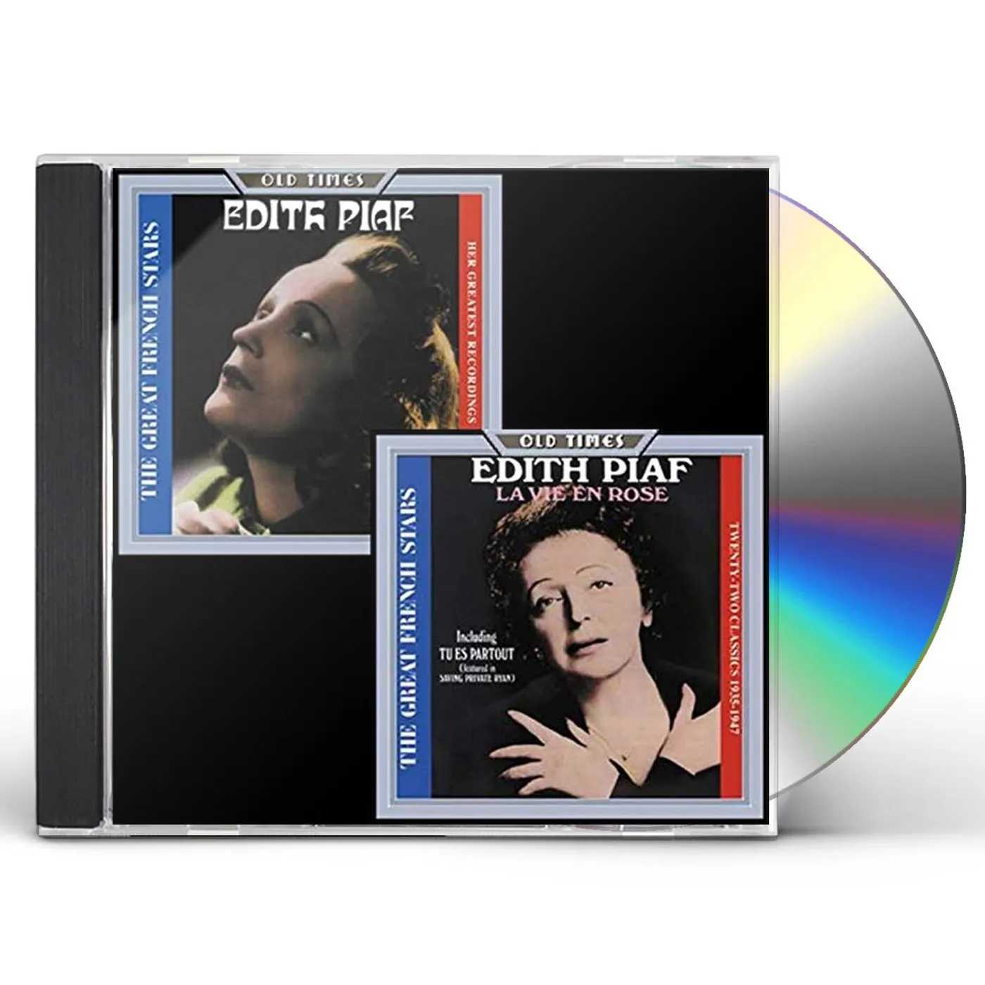Édith Piaf GREAT RECORDINGS/LA VIE EN ROSE CD